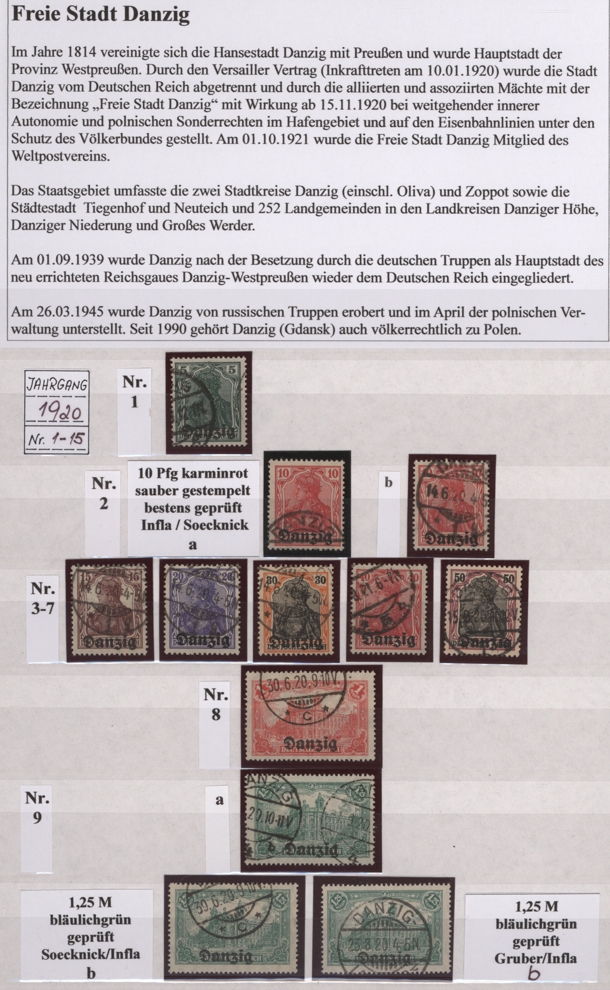 Lot 14537 - danzig  -  Auktionshaus Christoph Gärtner GmbH & Co. KG 58th AUCTION - Day 5