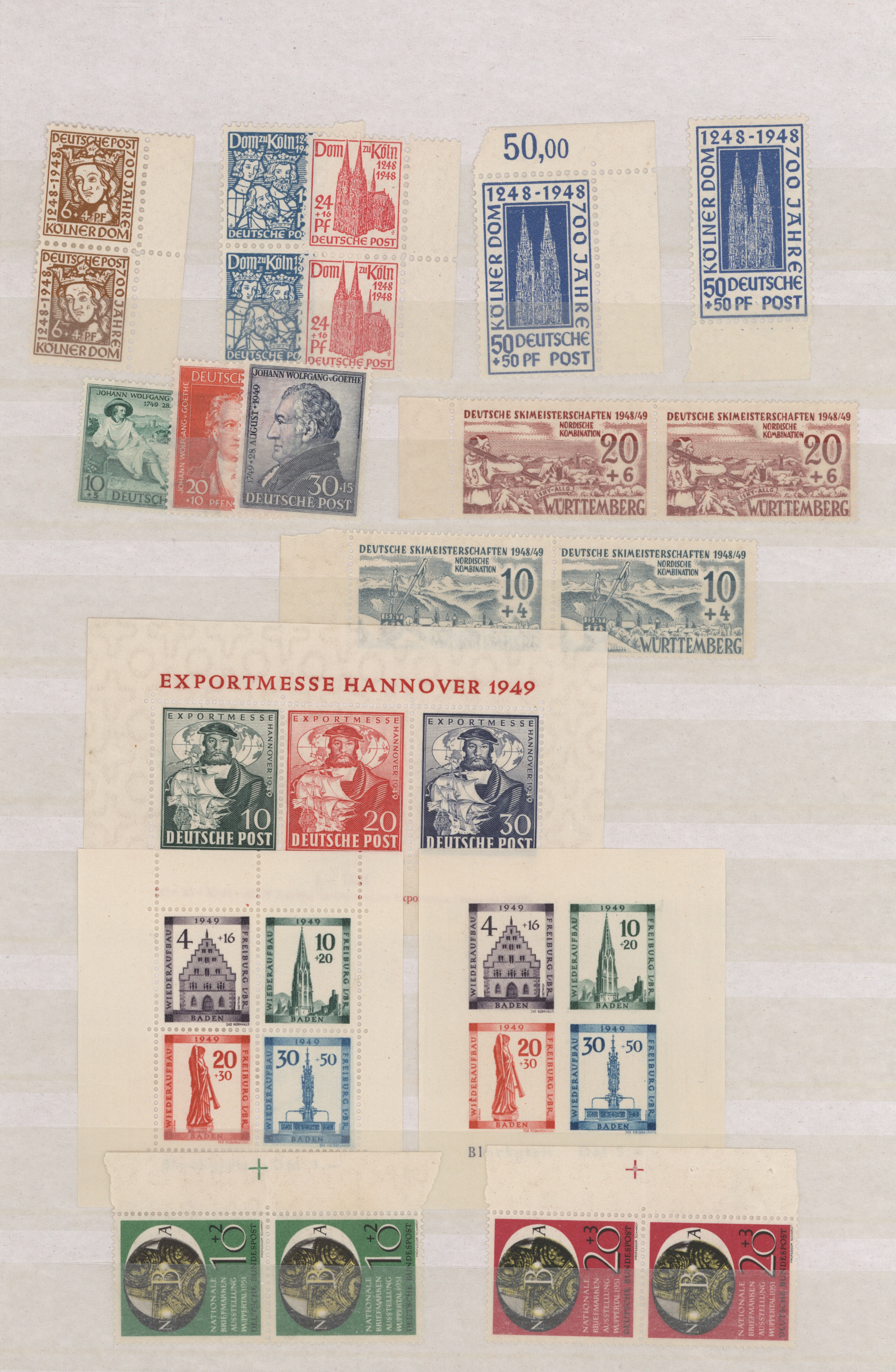 Lot 11828 - bundesrepublik deutschland - Auktionshaus Christoph Gärtner GmbH & Co. KG 57th AUCTION - Day 5 Lot 11828 - bundesrepublik deutschland - Auktionshaus Christoph Gärtner GmbH & Co. KG 57th AUCTION - Day 5
