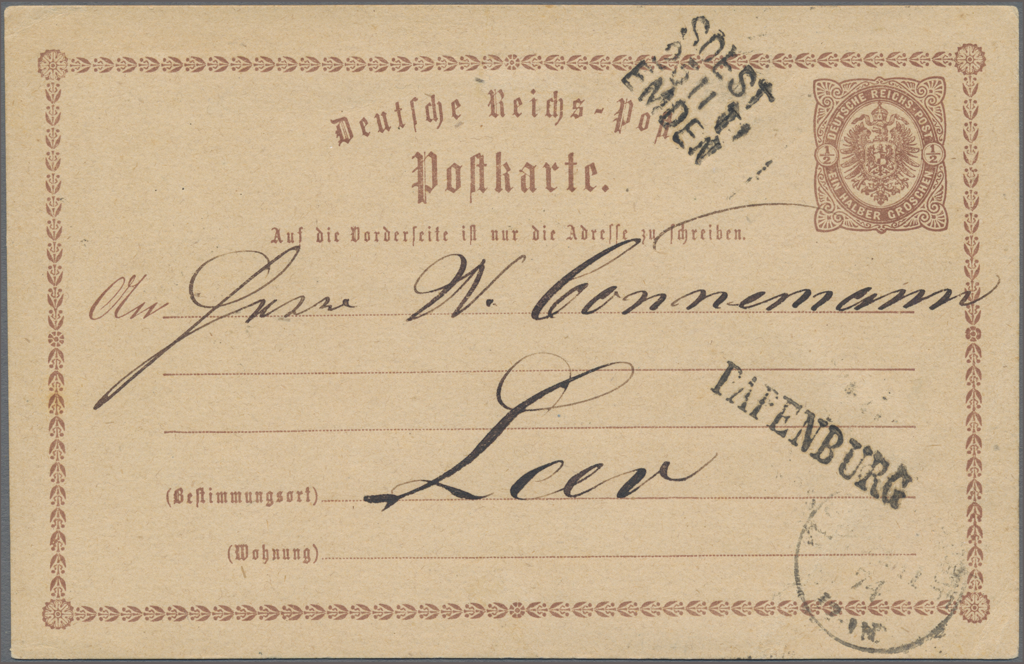 Lot 05518 - deutsches reich - bahnpost - Auktionshaus Christoph Gärtner GmbH & Co. KG 57th AUCTION - Day 3 Lot 05518 - deutsches reich - bahnpost - Auktionshaus Christoph Gärtner GmbH & Co. KG 57th AUCTION - Day 3