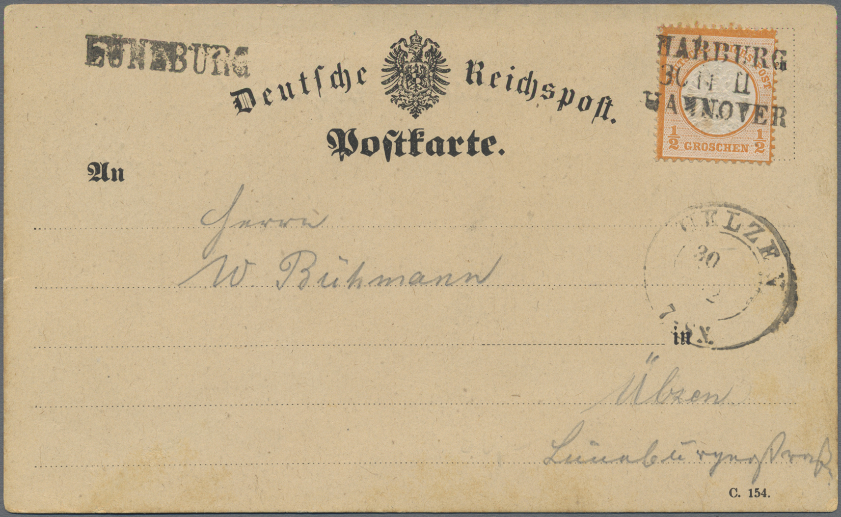 Lot 05479 - deutsches reich - bahnpost - Auktionshaus Christoph Gärtner GmbH & Co. KG 57th AUCTION - Day 3 Lot 05479 - deutsches reich - bahnpost - Auktionshaus Christoph Gärtner GmbH & Co. KG 57th AUCTION - Day 3