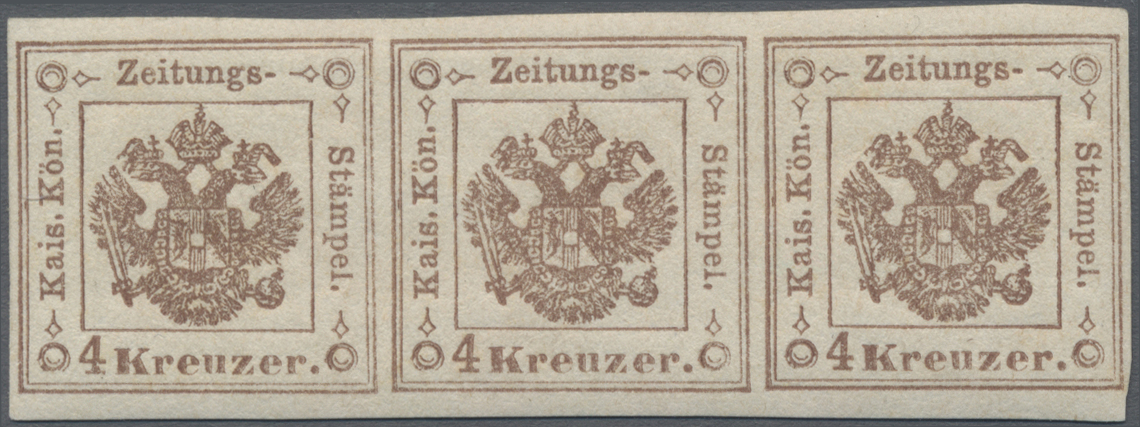 Lot 03346 - Österreich - Zeitungsstempelmarken - Auktionshaus Christoph Gärtner GmbH & Co. KG 58th AUCTION - Day 2 Lot 03346 - Österreich - Zeitungsstempelmarken - Auktionshaus Christoph Gärtner GmbH & Co. KG 58th AUCTION - Day 2