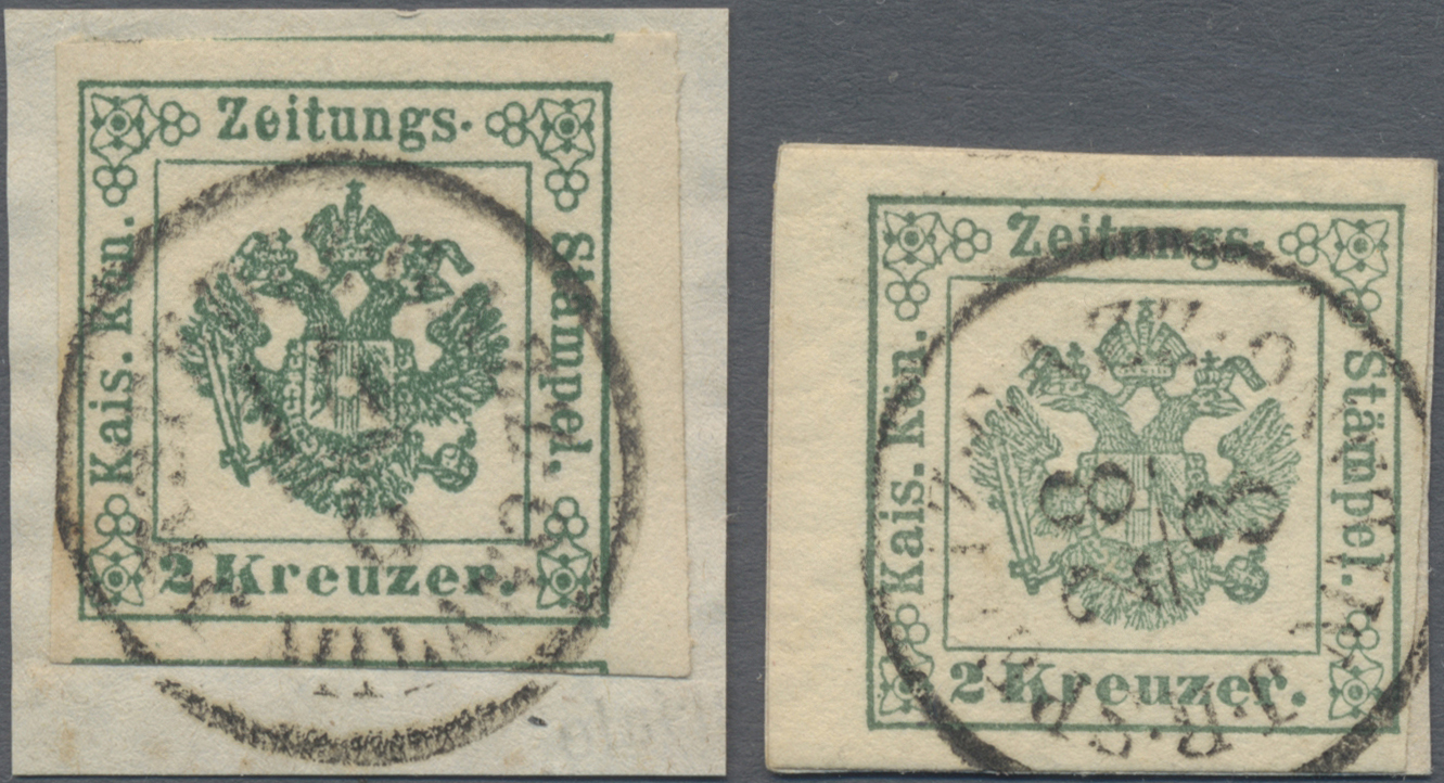 Lot 03343 - Österreich - Zeitungsstempelmarken - Auktionshaus Christoph Gärtner GmbH & Co. KG 58th AUCTION - Day 2 Lot 03343 - Österreich - Zeitungsstempelmarken - Auktionshaus Christoph Gärtner GmbH & Co. KG 58th AUCTION - Day 2