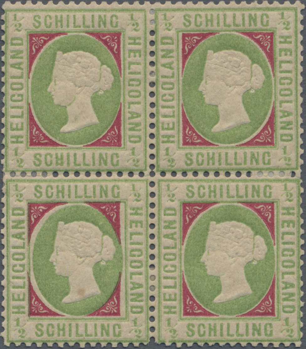 Lot 02932 - Helgoland - Marken und Briefe - Auktionshaus Christoph Gärtner GmbH & Co. KG 53rd AUCTION - Day 3 Germany Lot 02932 - Helgoland - Marken und Briefe - Auktionshaus Christoph Gärtner GmbH & Co. KG 53rd AUCTION - Day 3 Germany