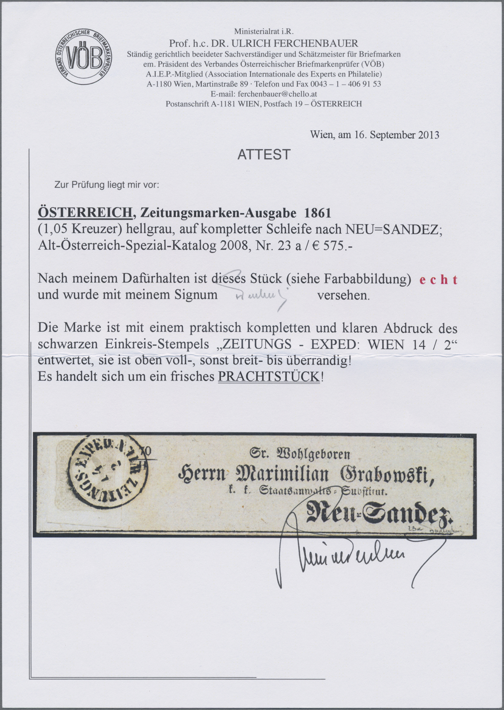 Lot 04084 - österreich  -  Auktionshaus Christoph Gärtner GmbH & Co. KG 56th AUCTION - Day 2