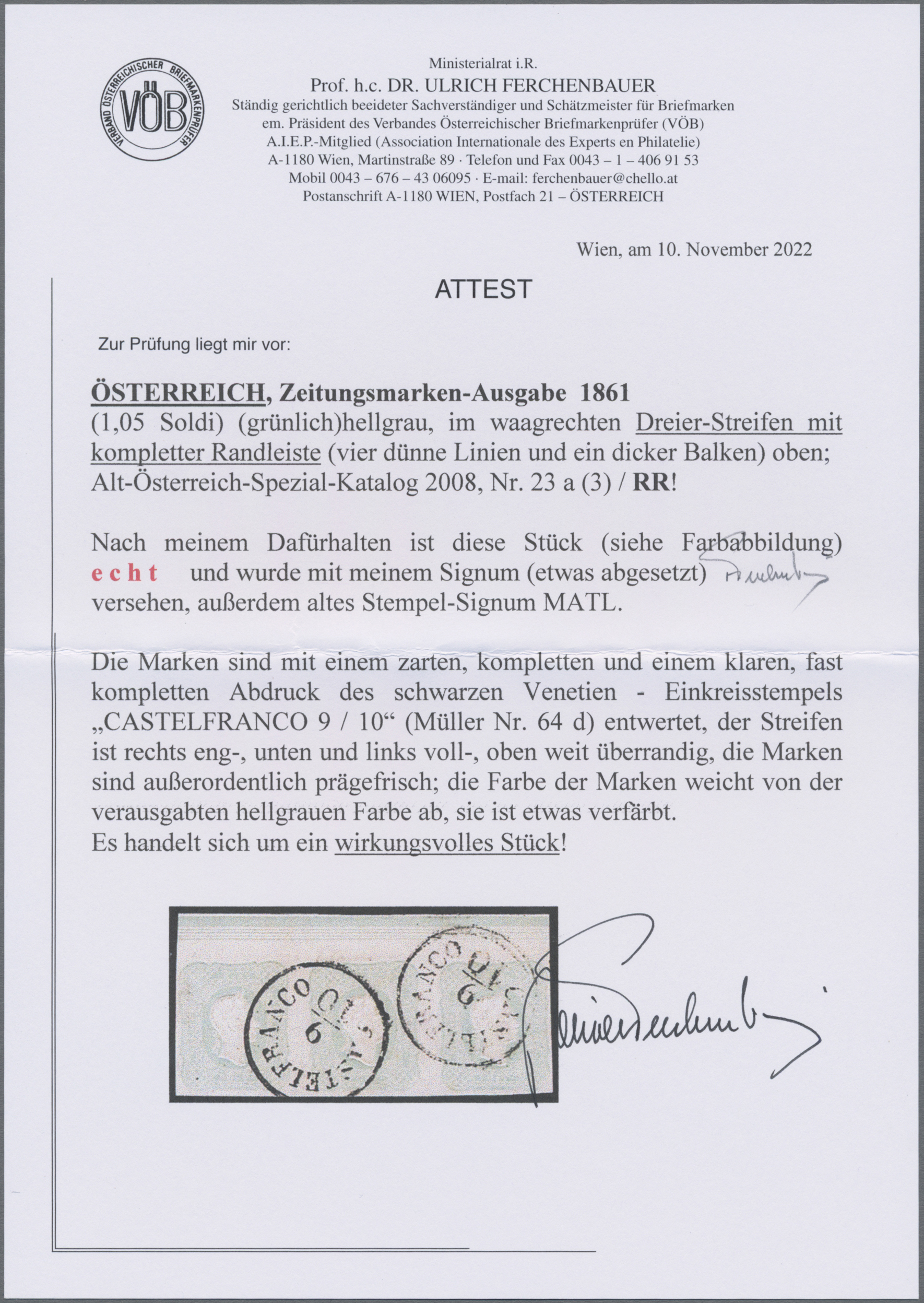 Lot 04081 - österreich  -  Auktionshaus Christoph Gärtner GmbH & Co. KG 56th AUCTION - Day 2