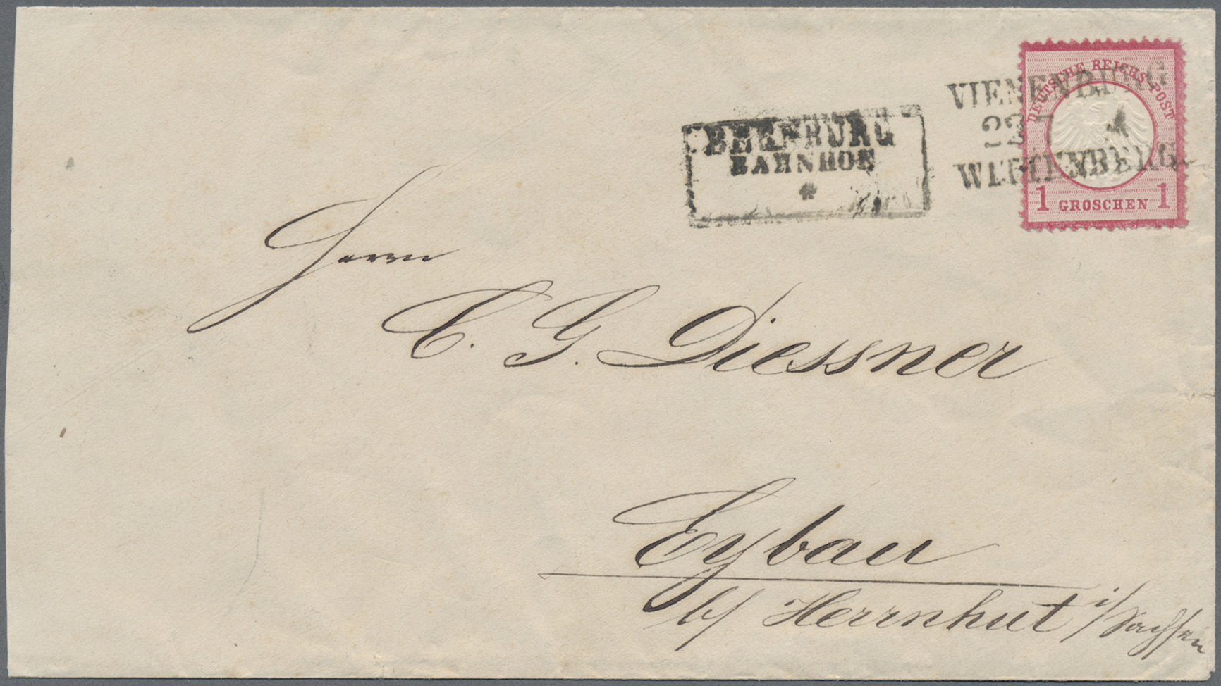 Lot 05533 - deutsches reich - bahnpost - Auktionshaus Christoph Gärtner GmbH & Co. KG 57th AUCTION - Day 3 Lot 05533 - deutsches reich - bahnpost - Auktionshaus Christoph Gärtner GmbH & Co. KG 57th AUCTION - Day 3