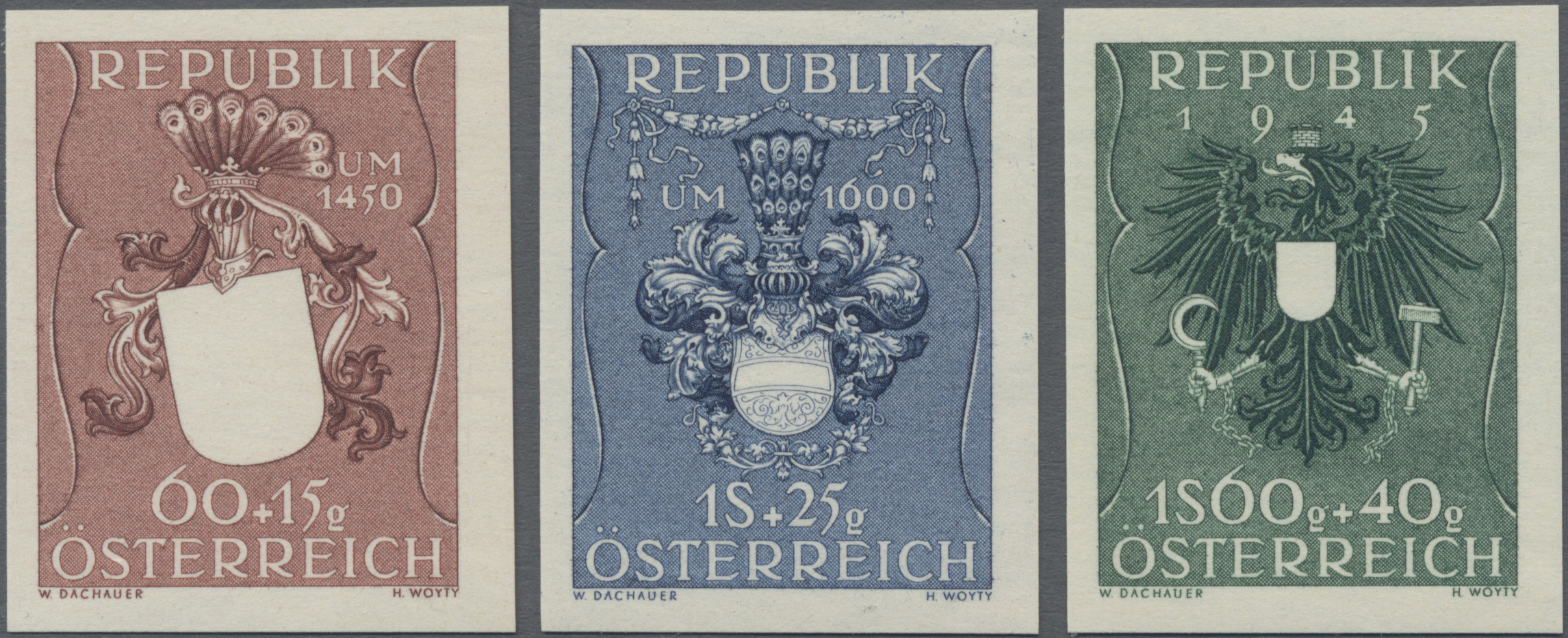 Lot 02519 - Thematik: Wappen / emblems - Auktionshaus Christoph Gärtner GmbH & Co. KG 58th AUCTION - Day 2 Lot 02519 - Thematik: Wappen / emblems - Auktionshaus Christoph Gärtner GmbH & Co. KG 58th AUCTION - Day 2