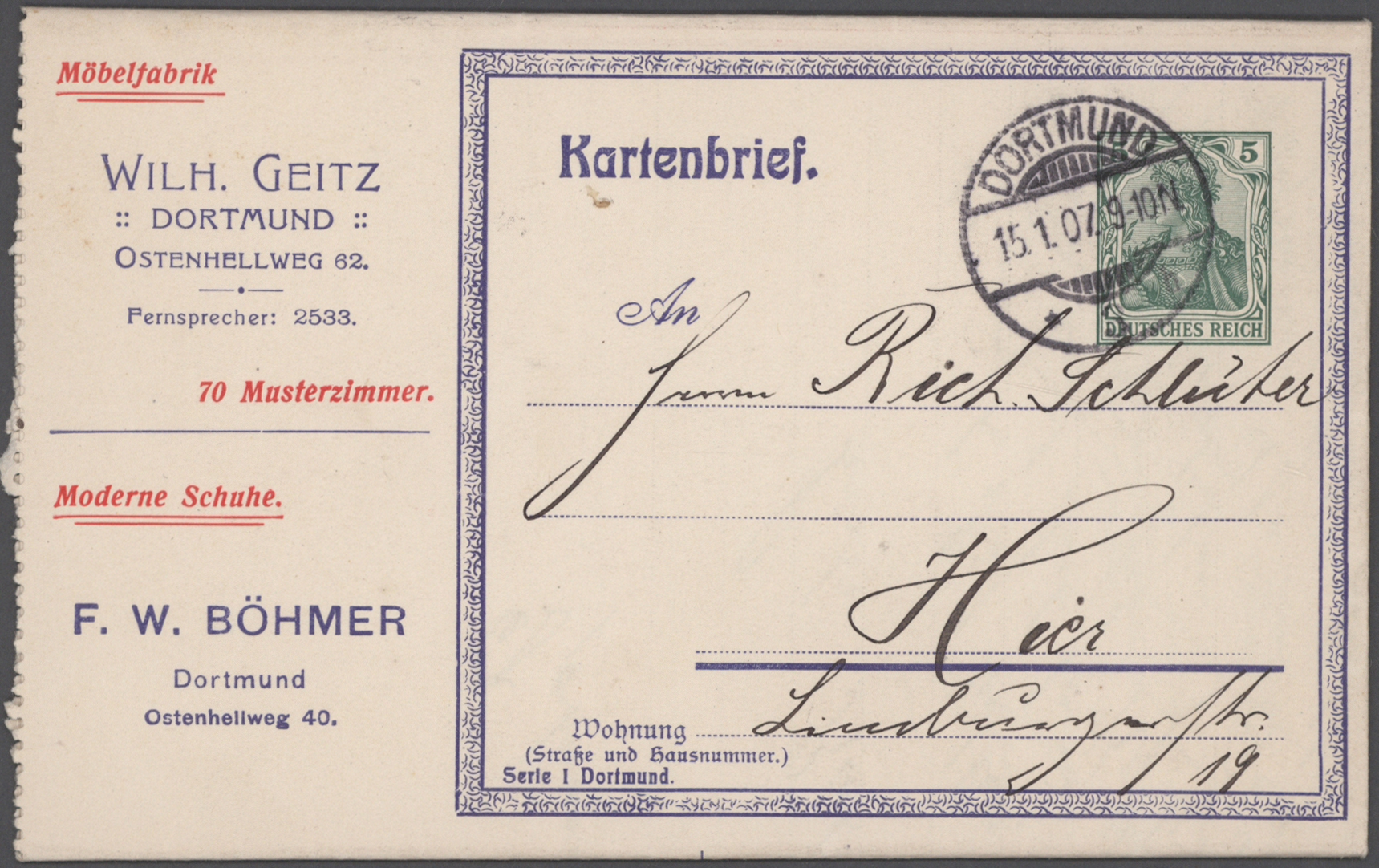 Lot 23118 - Deutsches Reich  -  Auktionshaus Christoph Gärtner GmbH & Co. KG 50th Auction Anniversary Auction - Day 7