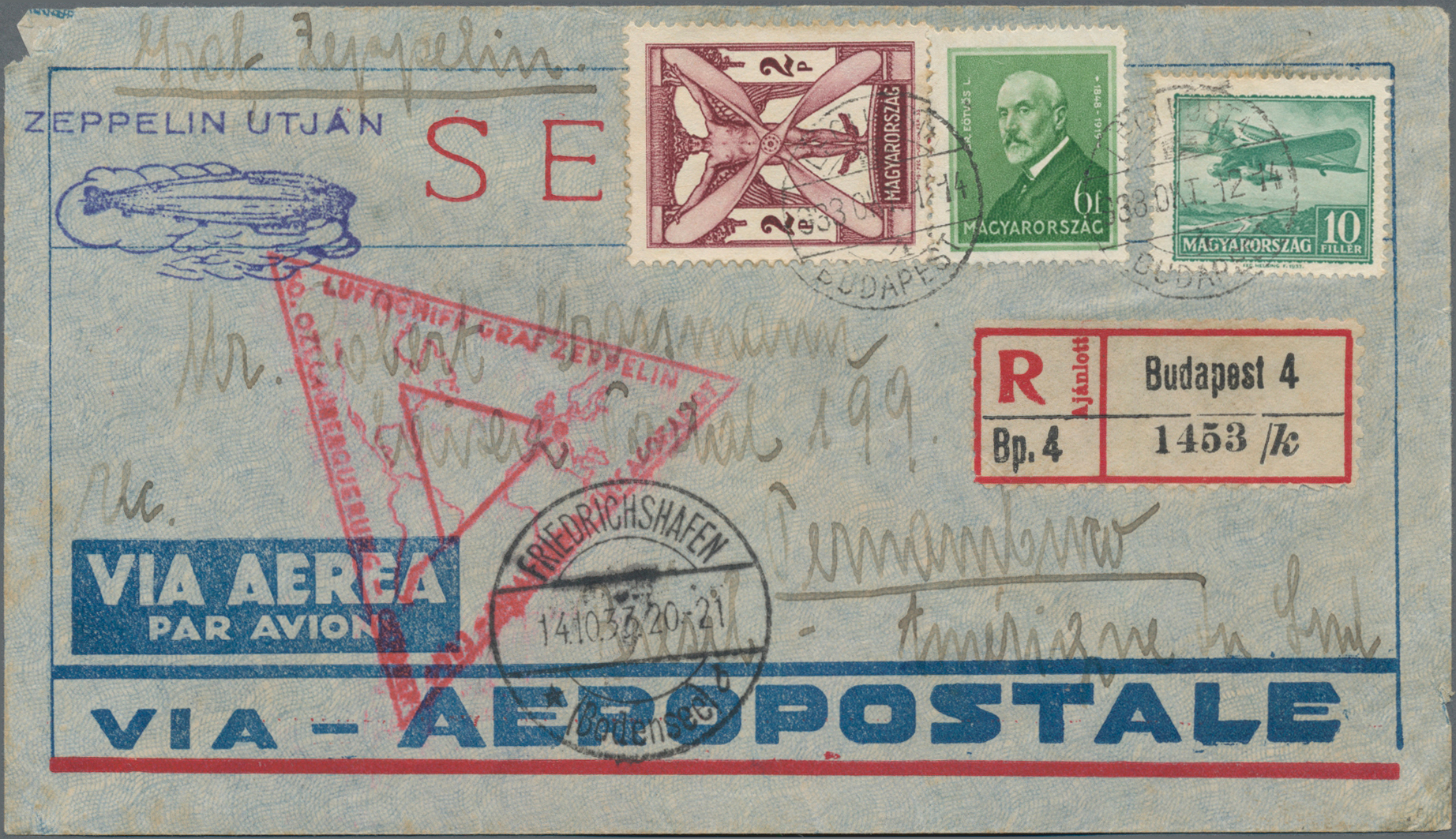 Lot 03266 - zeppelinpost europa - Auktionshaus Christoph Gärtner GmbH & Co. KG 55th AUCTION - Day 2 Lot 03266 - zeppelinpost europa - Auktionshaus Christoph Gärtner GmbH & Co. KG 55th AUCTION - Day 2