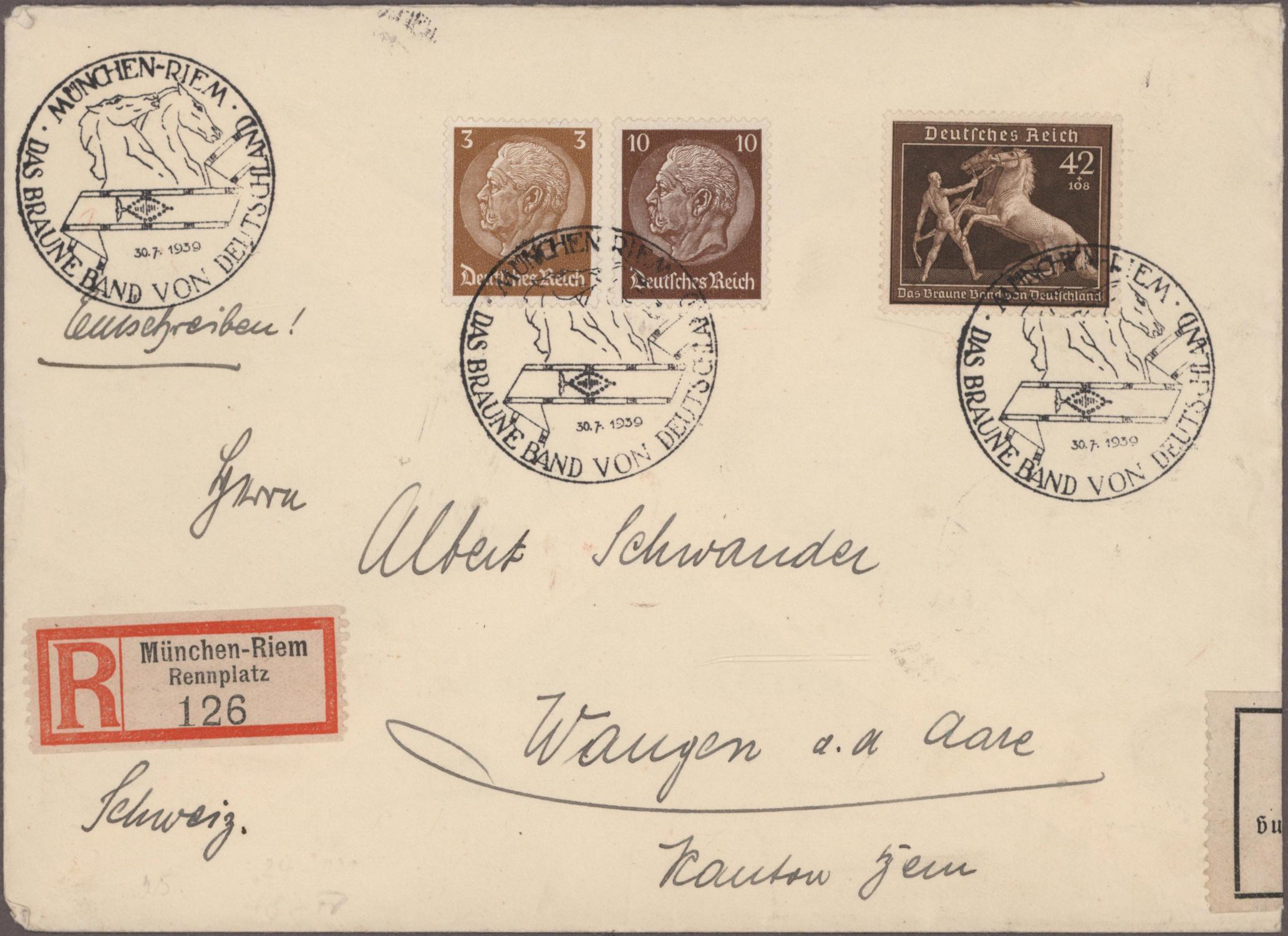 Lot 10680 - Deutsches Reich - 3. Reich  -  Auktionshaus Christoph Gärtner GmbH & Co. KG 57th AUCTION - Day 5