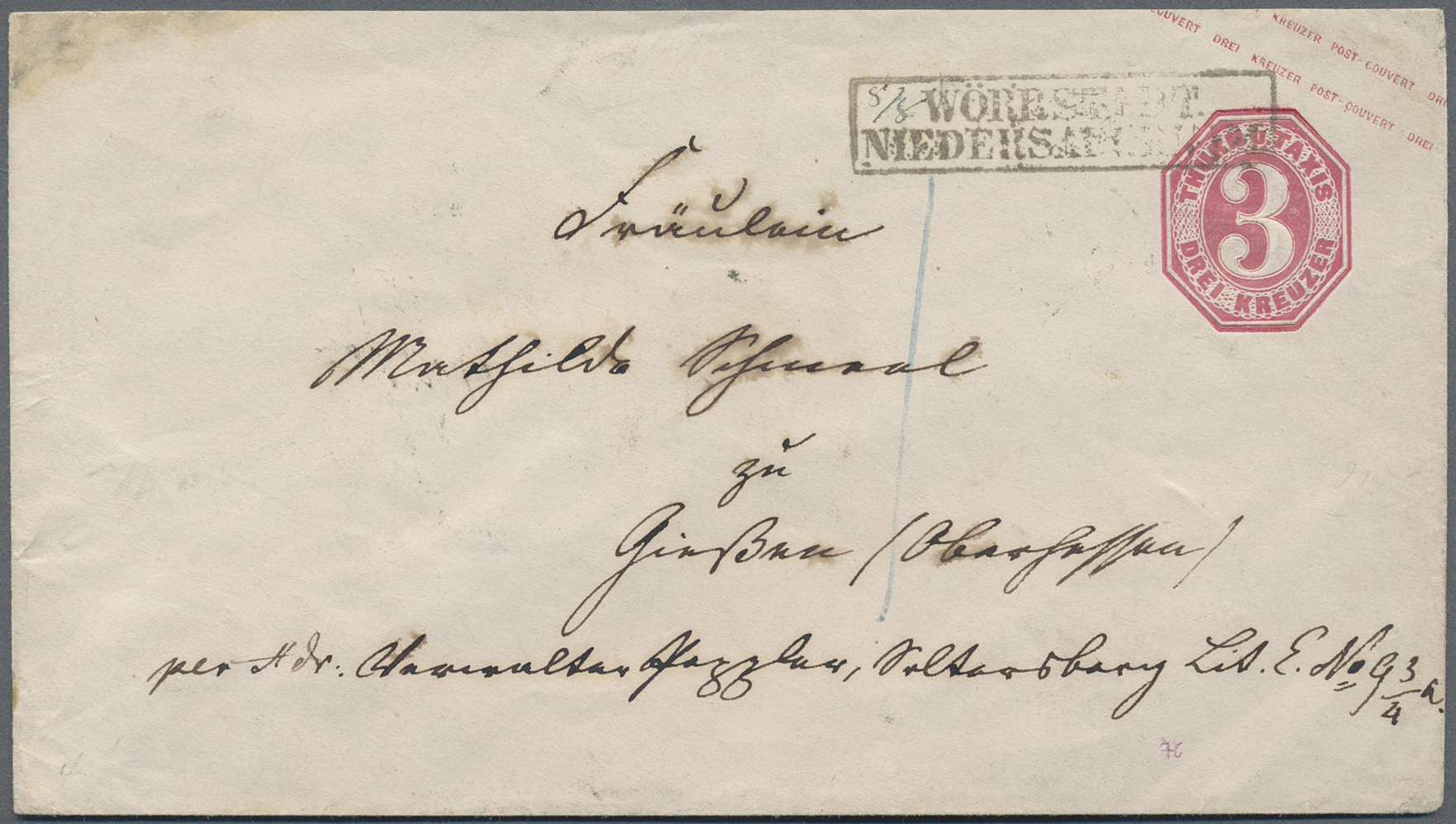 Lot 602 - Thurn & Taxis - Postablagestempel  -   Auction #211