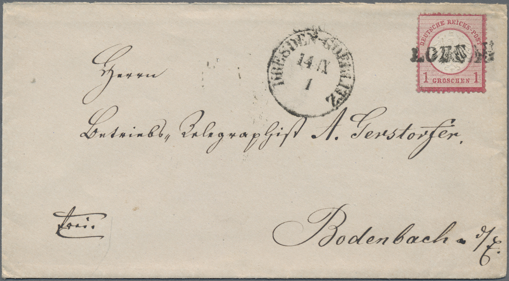 Lot 05495 - deutsches reich - bahnpost - Auktionshaus Christoph Gärtner GmbH & Co. KG 57th AUCTION - Day 3 Lot 05495 - deutsches reich - bahnpost - Auktionshaus Christoph Gärtner GmbH & Co. KG 57th AUCTION - Day 3