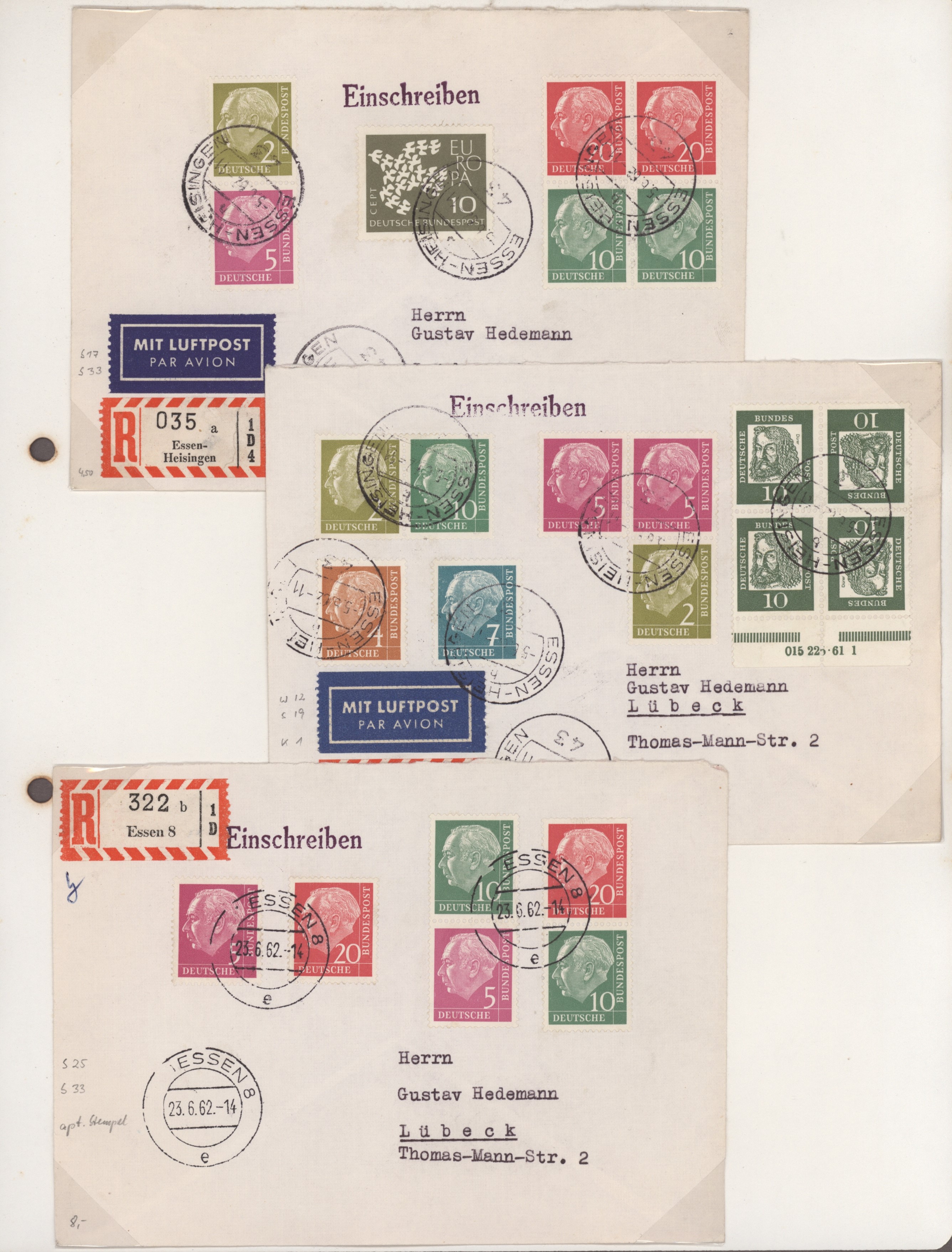 Lot 11909 - bundesrepublik deutschland - Auktionshaus Christoph Gärtner GmbH & Co. KG 57th AUCTION - Day 5 Lot 11909 - bundesrepublik deutschland - Auktionshaus Christoph Gärtner GmbH & Co. KG 57th AUCTION - Day 5