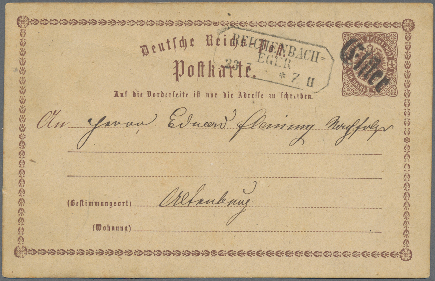Lot 05509 - deutsches reich - bahnpost - Auktionshaus Christoph Gärtner GmbH & Co. KG 57th AUCTION - Day 3 Lot 05509 - deutsches reich - bahnpost - Auktionshaus Christoph Gärtner GmbH & Co. KG 57th AUCTION - Day 3