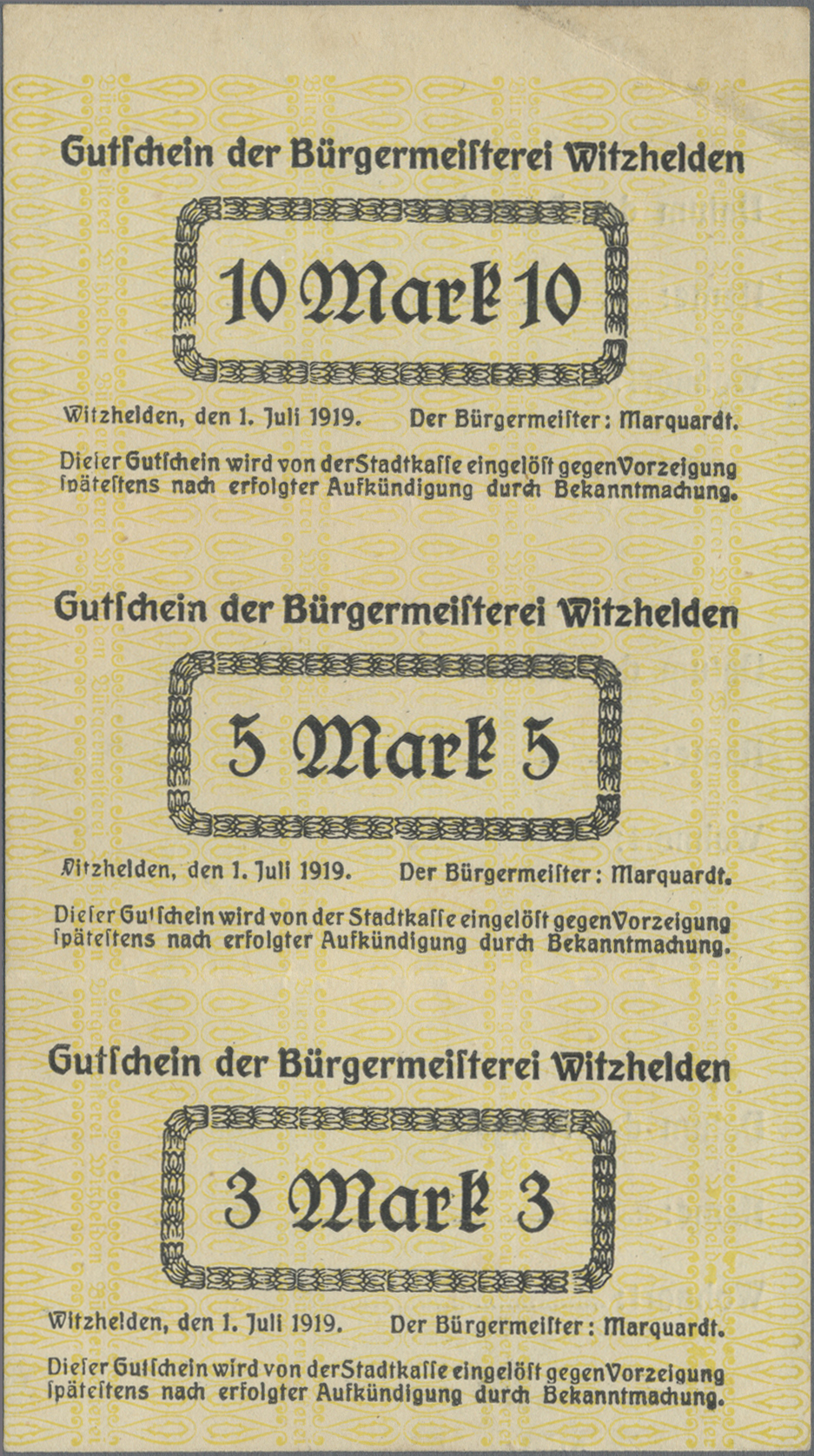 Lot 00626 - Deutschland - Notgeld - Rheinland | Banknoten  -  Auktionshaus Christoph Gärtner GmbH & Co. KG 54th AUCTION - Day 1 Coins & Banknotes