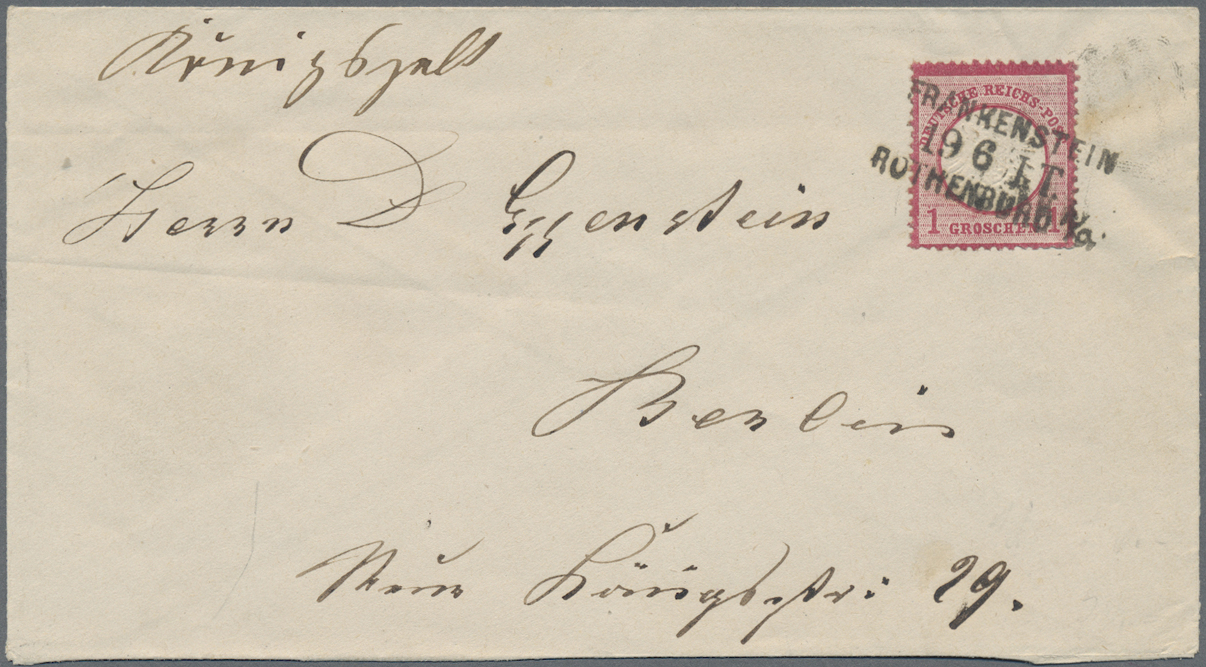 Lot 05454 - deutsches reich - bahnpost - Auktionshaus Christoph Gärtner GmbH & Co. KG 57th AUCTION - Day 3 Lot 05454 - deutsches reich - bahnpost - Auktionshaus Christoph Gärtner GmbH & Co. KG 57th AUCTION - Day 3