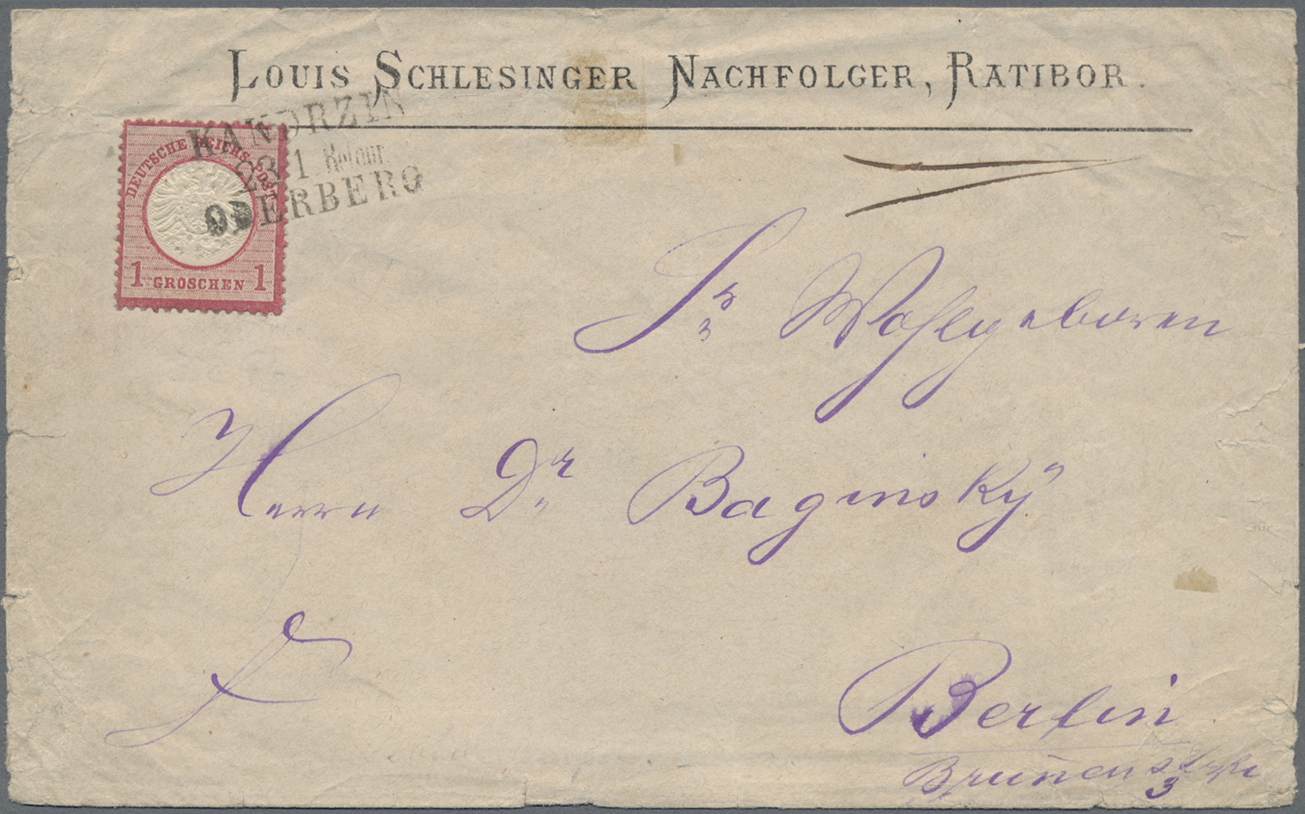 Lot 05489 - deutsches reich - bahnpost - Auktionshaus Christoph Gärtner GmbH & Co. KG 57th AUCTION - Day 3 Lot 05489 - deutsches reich - bahnpost - Auktionshaus Christoph Gärtner GmbH & Co. KG 57th AUCTION - Day 3