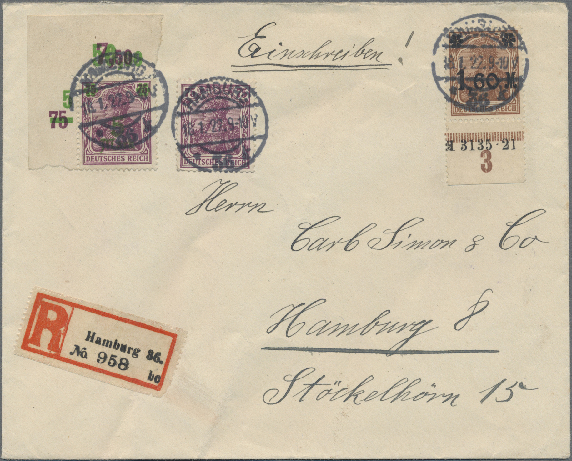 Lot 05029 - Deutsches Reich - Inflation - Auktionshaus Christoph Gärtner GmbH & Co. KG 58th AUCTION - Day 2 Lot 05029 - Deutsches Reich - Inflation - Auktionshaus Christoph Gärtner GmbH & Co. KG 58th AUCTION - Day 2