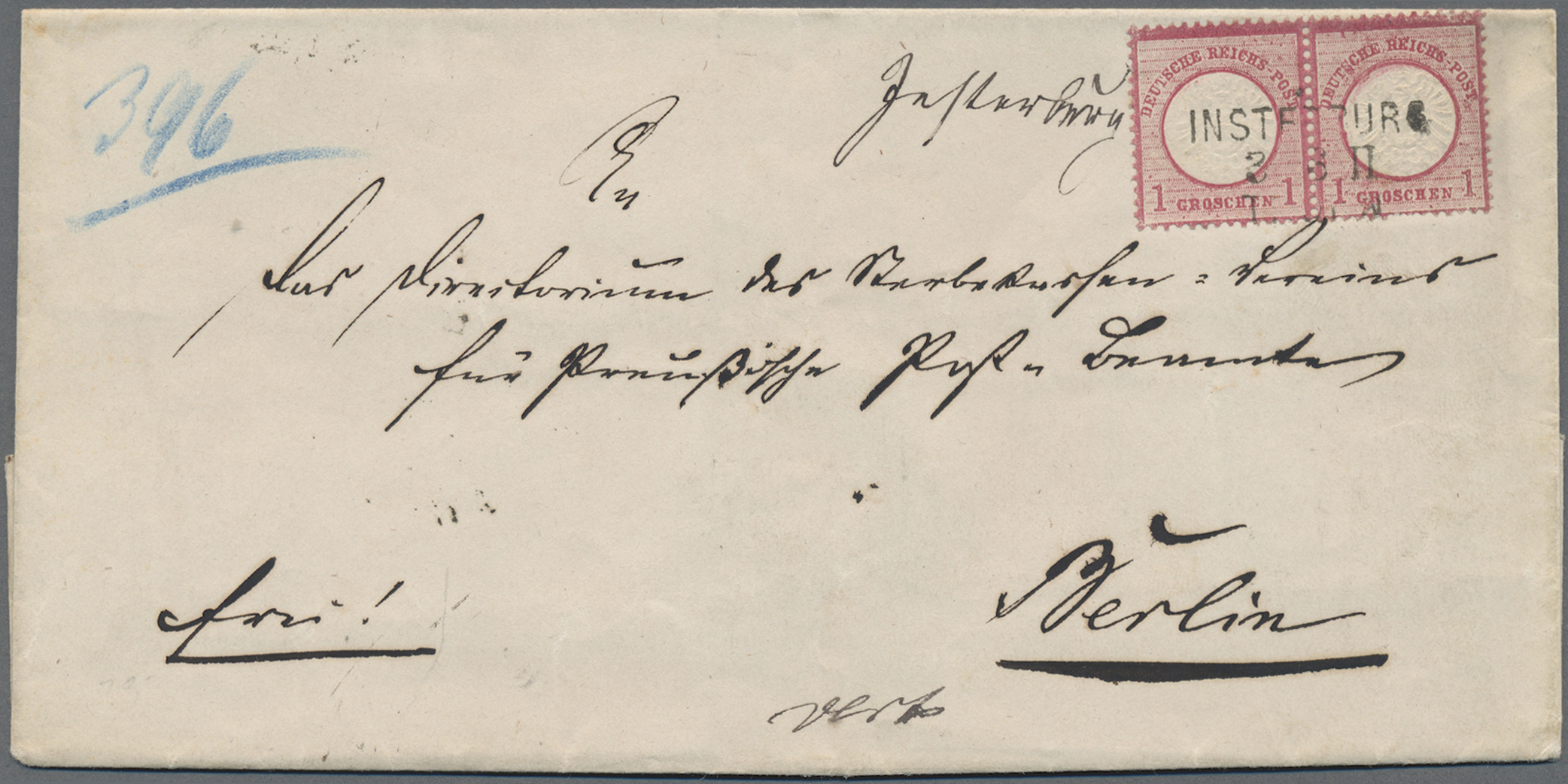 Lot 05487 - deutsches reich - bahnpost - Auktionshaus Christoph Gärtner GmbH & Co. KG 57th AUCTION - Day 3 Lot 05487 - deutsches reich - bahnpost - Auktionshaus Christoph Gärtner GmbH & Co. KG 57th AUCTION - Day 3