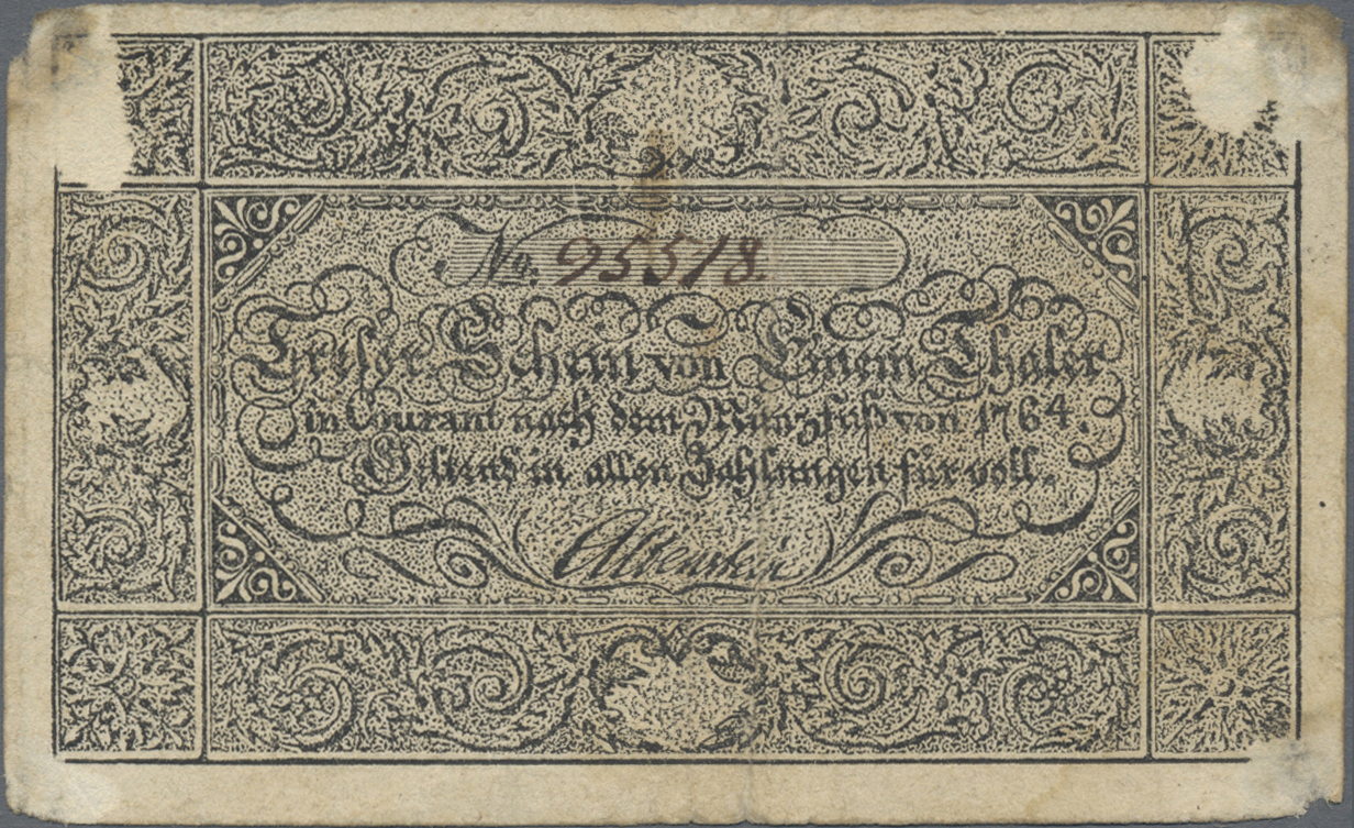 Lot 14501 - Deutschland - Altdeutsche Staaten | Banknoten - Auktionshaus Christoph Gärtner GmbH & Co. KG 53rd AUCTION - Day 6 Coins & Banknotes Lot 14501 - Deutschland - Altdeutsche Staaten | Banknoten - Auktionshaus Christoph Gärtner GmbH & Co. KG 53rd AUCTION - Day 6 Coins & Banknotes