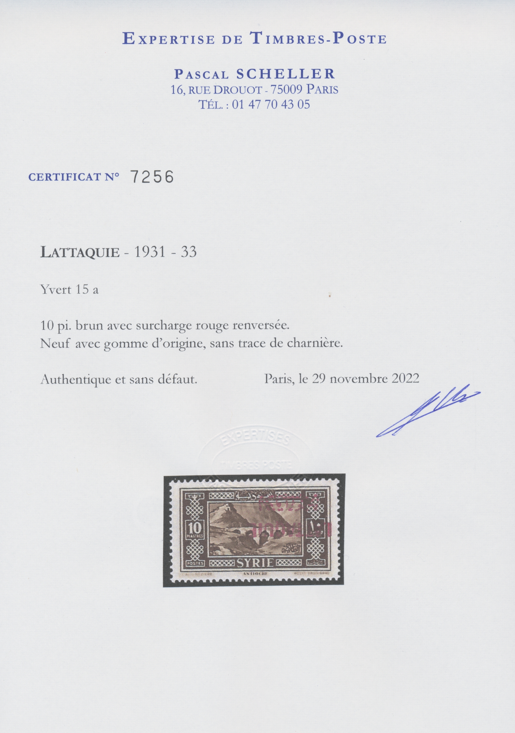 Lot 02406 - latakia  -  Auktionshaus Christoph Gärtner GmbH & Co. KG 55th AUCTION - Day 2