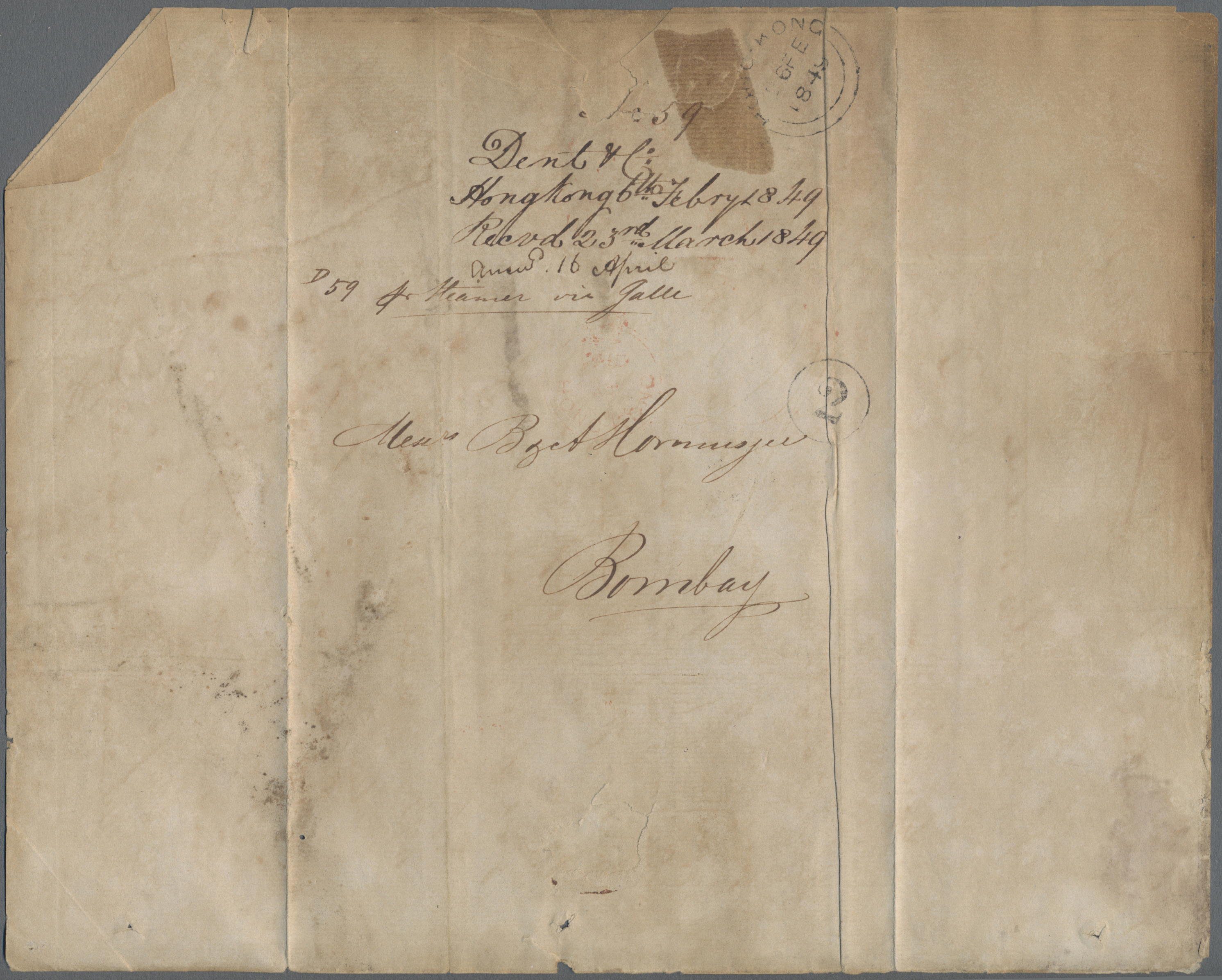 Lot 02189 - hongkong  -  Auktionshaus Christoph Gärtner GmbH & Co. KG 57th AUCTION - Day 2