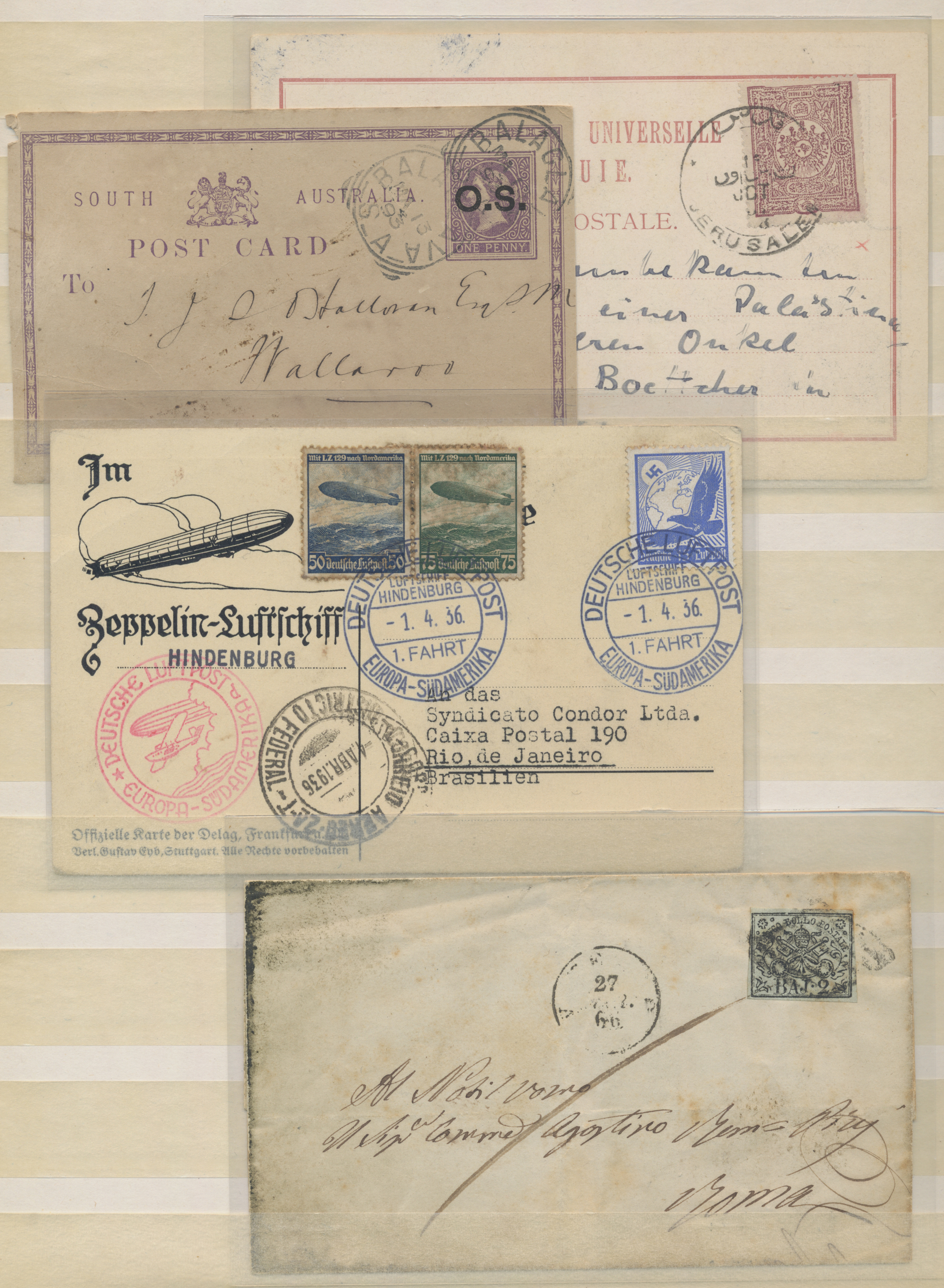 Lot 05793 - alle welt  -  Auktionshaus Christoph Gärtner GmbH & Co. KG 53rd AUCTION - Day 4, Collections Overseas, Air & Shipmail, Thematics, Europe