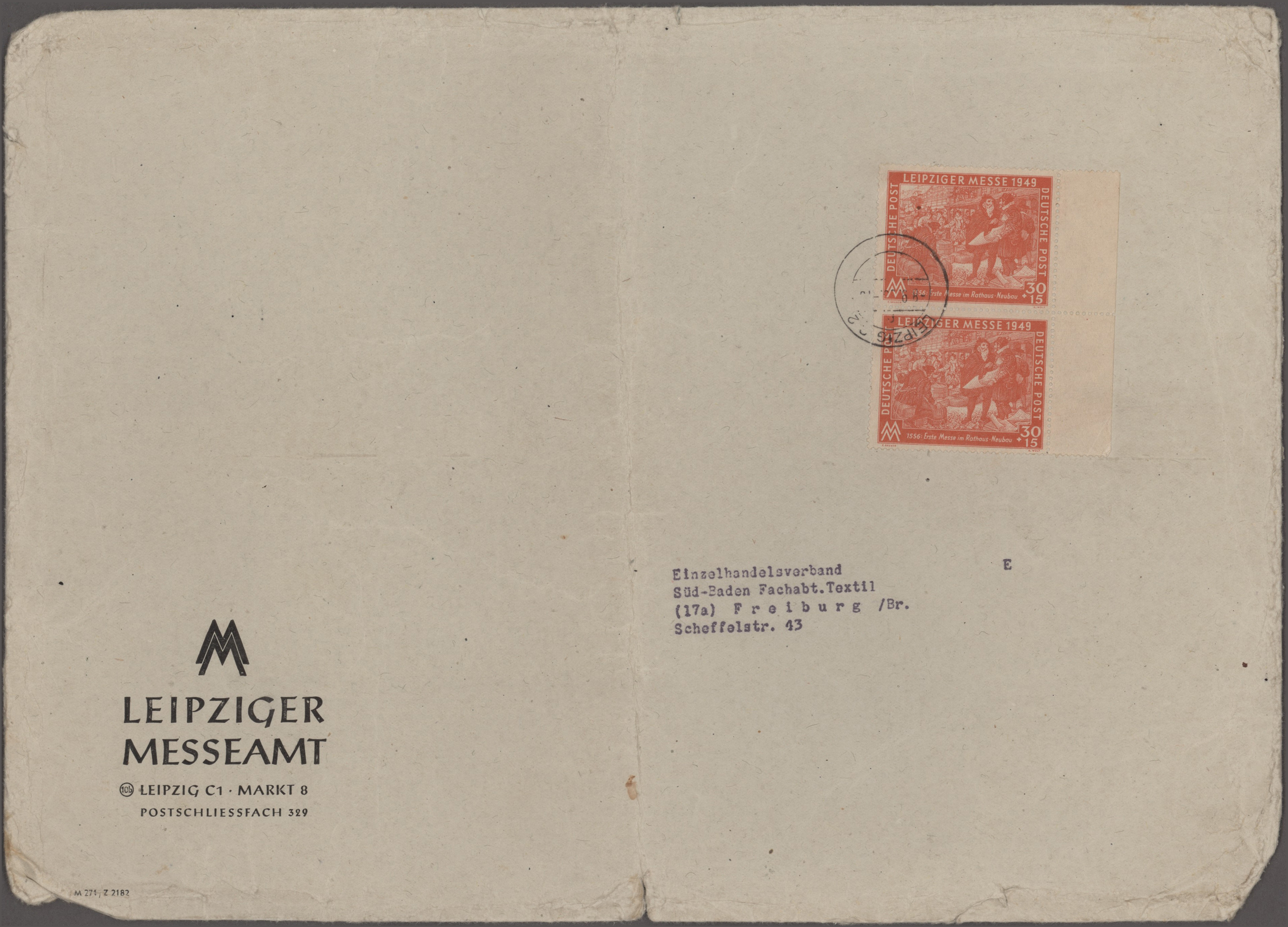 Lot 02430 - thematik: leipziger messe / leipzig fair - Auktionshaus Christoph Gärtner GmbH & Co. KG 58th AUCTION - Day 2 Lot 02430 - thematik: leipziger messe / leipzig fair - Auktionshaus Christoph Gärtner GmbH & Co. KG 58th AUCTION - Day 2