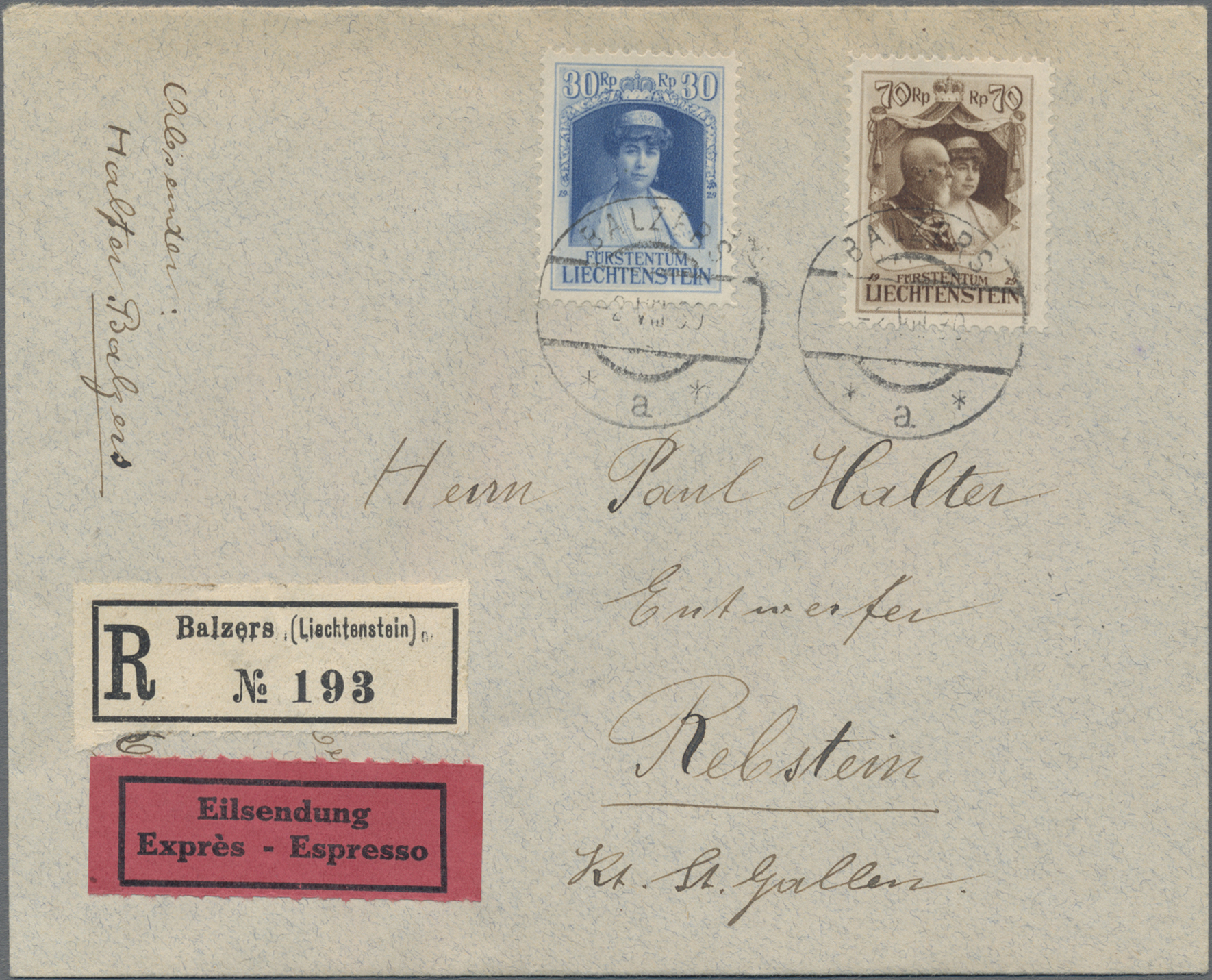 Lot 02989 - Liechtenstein - Auktionshaus Christoph Gärtner GmbH & Co. KG 58th AUCTION - Day 2 Lot 02989 - Liechtenstein - Auktionshaus Christoph Gärtner GmbH & Co. KG 58th AUCTION - Day 2