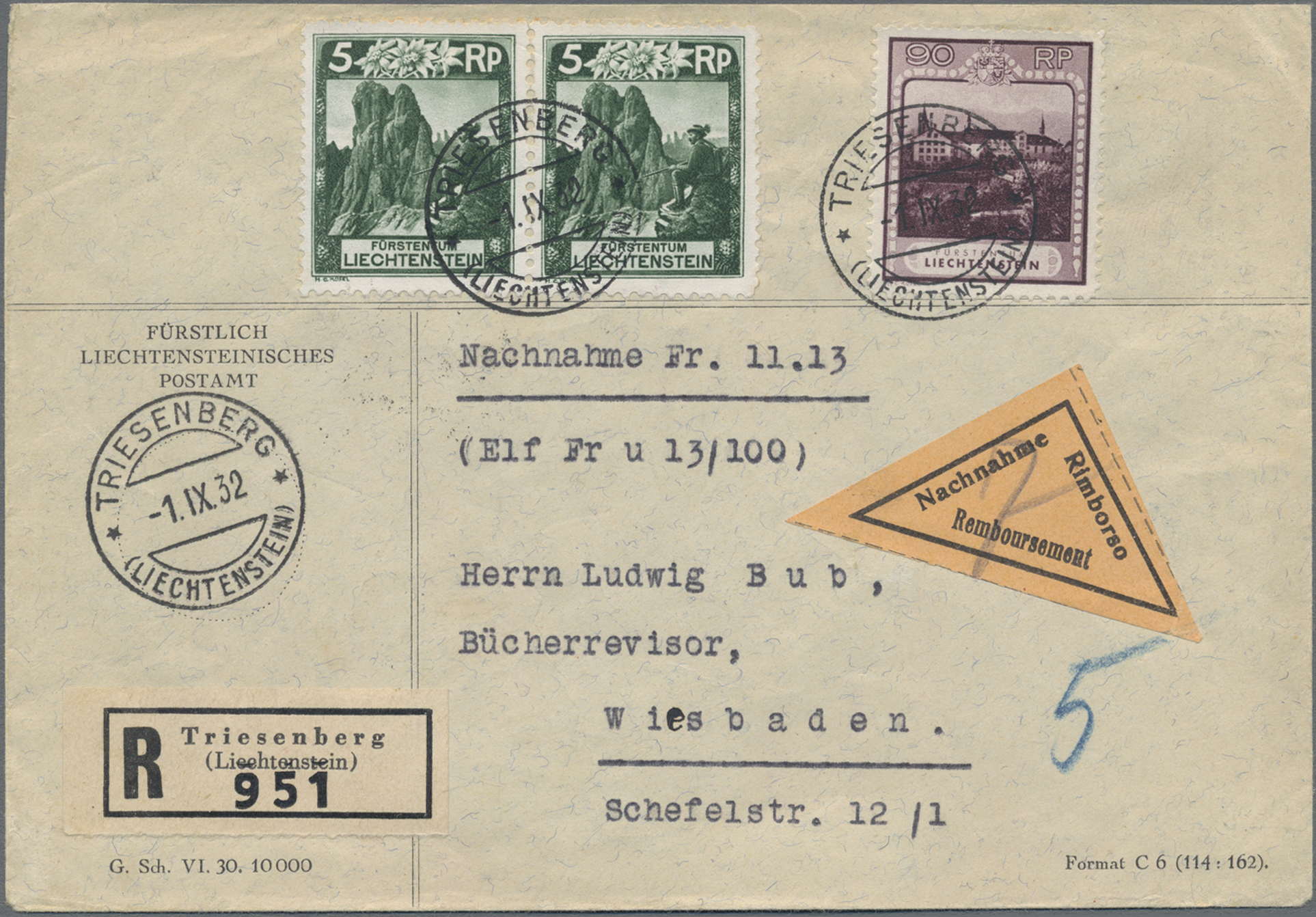 Lot 02993 - Liechtenstein - Auktionshaus Christoph Gärtner GmbH & Co. KG 58th AUCTION - Day 2 Lot 02993 - Liechtenstein - Auktionshaus Christoph Gärtner GmbH & Co. KG 58th AUCTION - Day 2