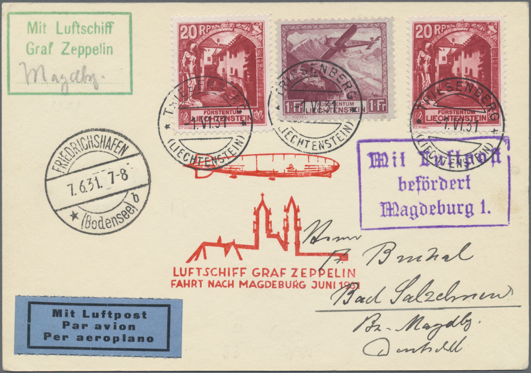 Lot 02295 - zeppelinpost europa  -  Auktionshaus Christoph Gärtner GmbH & Co. KG 58th AUCTION - Day 2