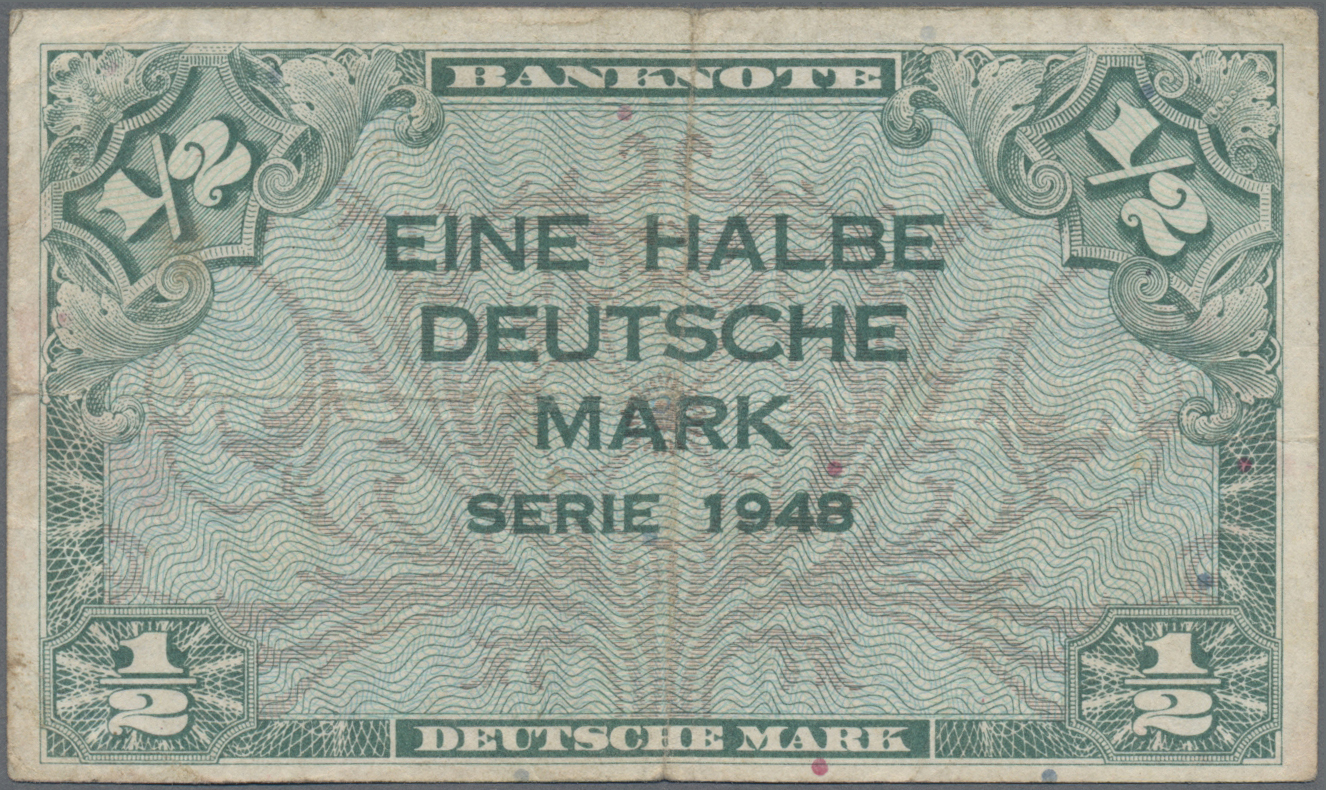 Lot 01747 - Deutschland - Bank Deutscher Länder + Bundesrepublik Deutschland | Banknoten - Auktionshaus Christoph Gärtner GmbH & Co. KG 58th AUCTION - Day 1 Lot 01747 - Deutschland - Bank Deutscher Länder + Bundesrepublik Deutschland | Banknoten - Auktionshaus Christoph Gärtner GmbH & Co. KG 58th AUCTION - Day 1