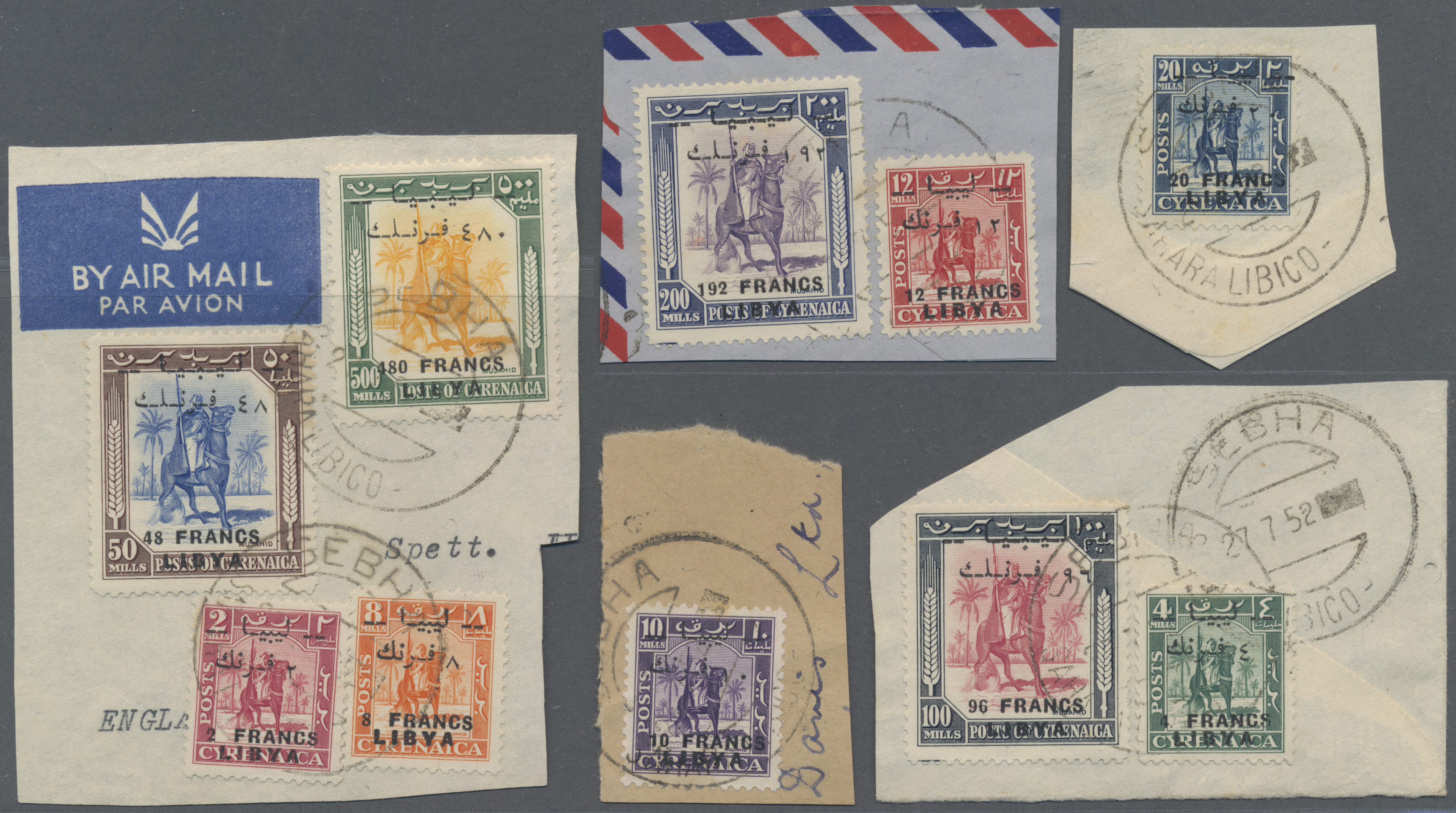 Stamp Auction fezzan Sale 48 The Single Lots Philatelie, lot 7317