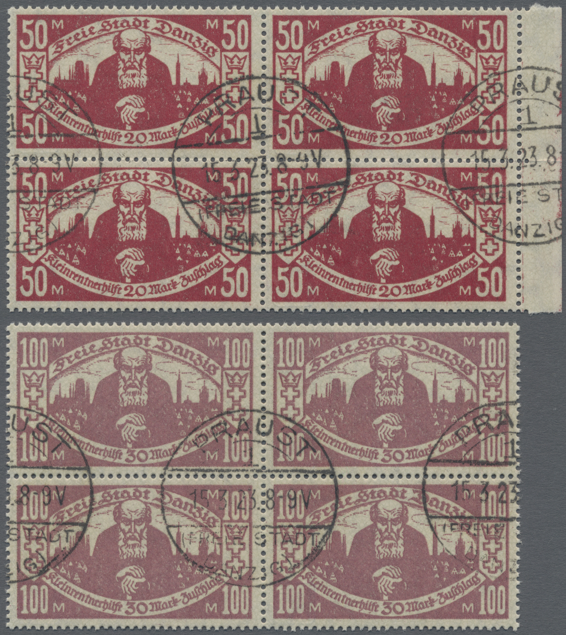 Lot 05521 - danzig - Auktionshaus Christoph Gärtner GmbH & Co. KG 56th AUCTION - Day 3 Lot 05521 - danzig - Auktionshaus Christoph Gärtner GmbH & Co. KG 56th AUCTION - Day 3