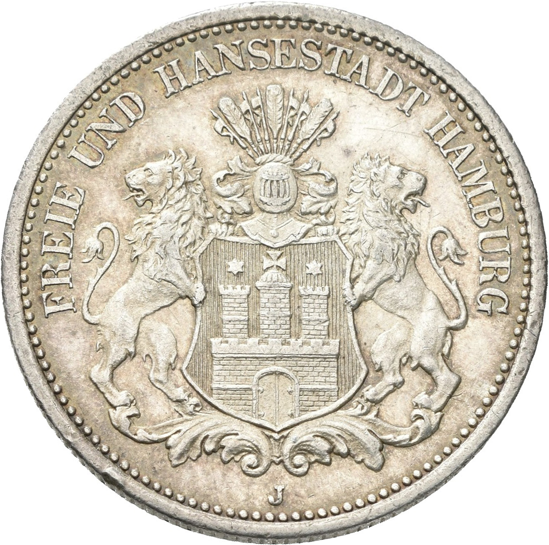 Lot 13338 - Hamburg | Umlaufmünzen 2 Mark bis 5 Mark - Deutsches Kaiserreich - Auktionshaus Christoph Gärtner GmbH & Co. KG 53rd AUCTION - Day 6 Coins & Banknotes Lot 13338 - Hamburg | Umlaufmünzen 2 Mark bis 5 Mark - Deutsches Kaiserreich - Auktionshaus Christoph Gärtner GmbH & Co. KG 53rd AUCTION - Day 6 Coins & Banknotes