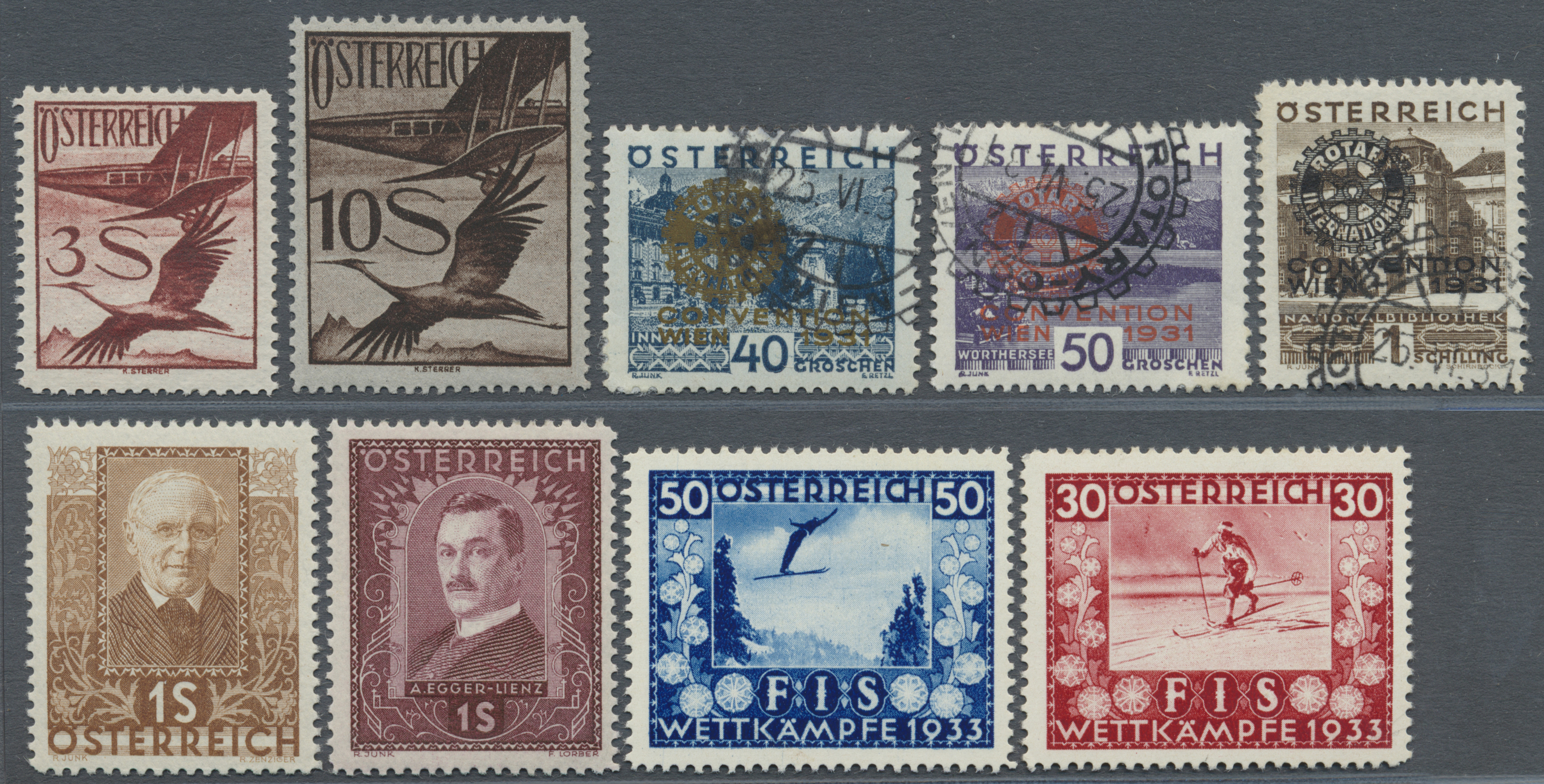 Lot 06629 - österreich  -  Auktionshaus Christoph Gärtner GmbH & Co. KG 53rd AUCTION - Day 4, Collections Overseas, Air & Shipmail, Thematics, Europe