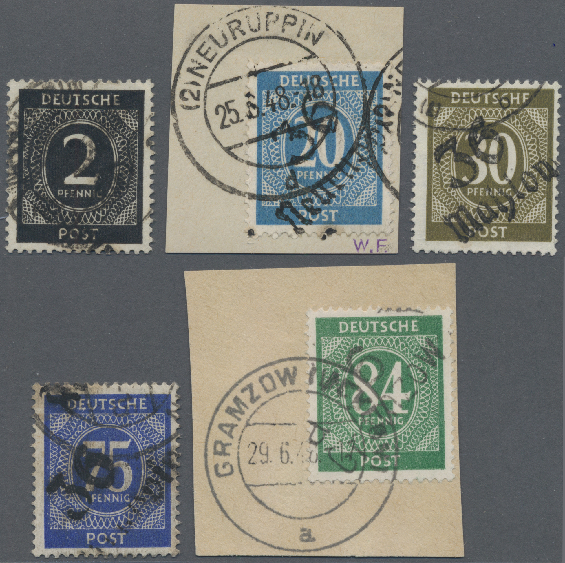 Lot 06446 - Sowjetische Zone - Bezirkshandstempel - VII - Bez. 36 (Potsdam) - Auktionshaus Christoph Gärtner GmbH & Co. KG 57th AUCTION - Day 3 Lot 06446 - Sowjetische Zone - Bezirkshandstempel - VII - Bez. 36 (Potsdam) - Auktionshaus Christoph Gärtner GmbH & Co. KG 57th AUCTION - Day 3