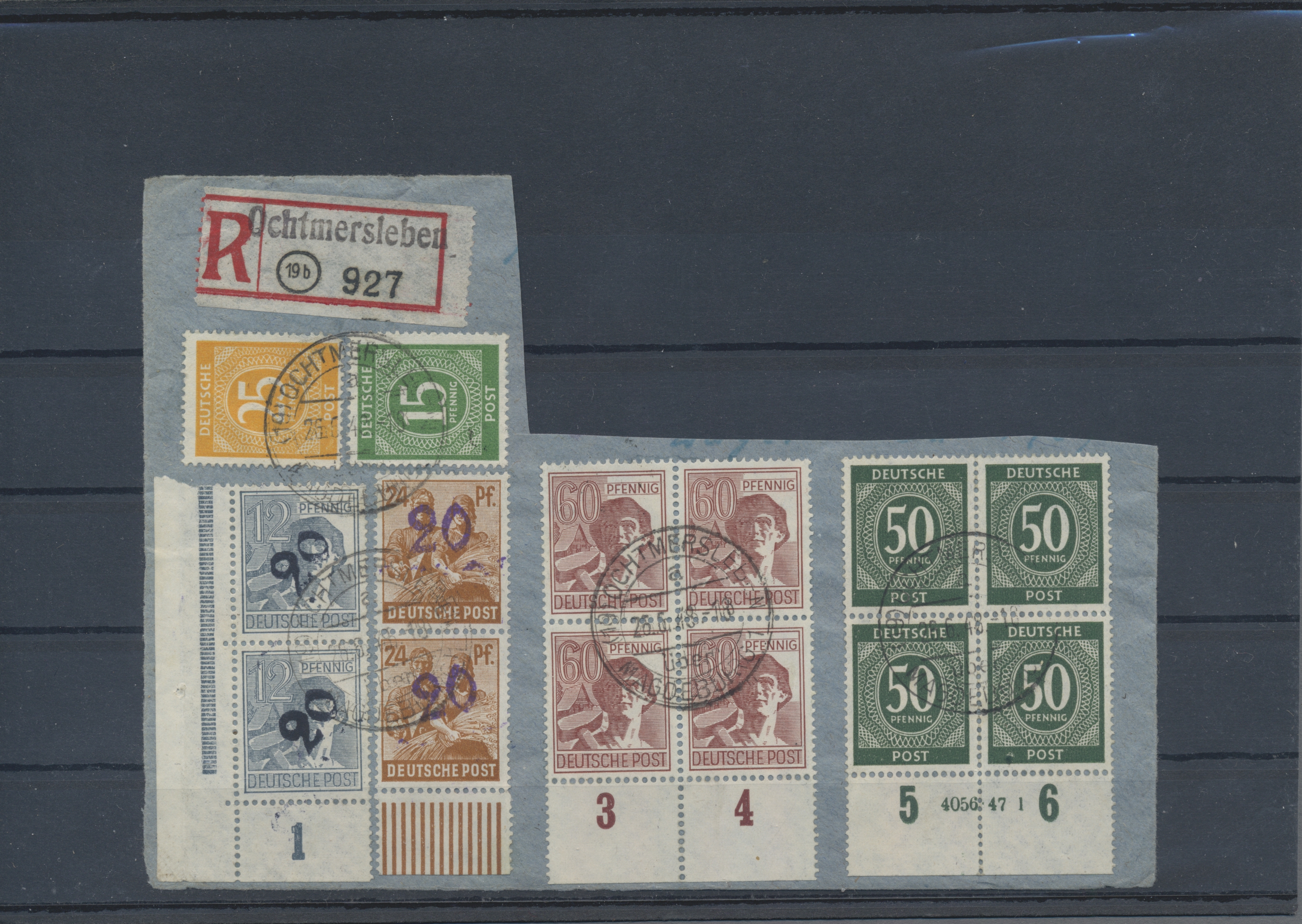 Lot 14846 - Sowjetische Zone - Bezirkshandstempel - IV - Bez. 20 (Halle) - Auktionshaus Christoph Gärtner GmbH & Co. KG 58th AUCTION - Day 5 Lot 14846 - Sowjetische Zone - Bezirkshandstempel - IV - Bez. 20 (Halle) - Auktionshaus Christoph Gärtner GmbH & Co. KG 58th AUCTION - Day 5