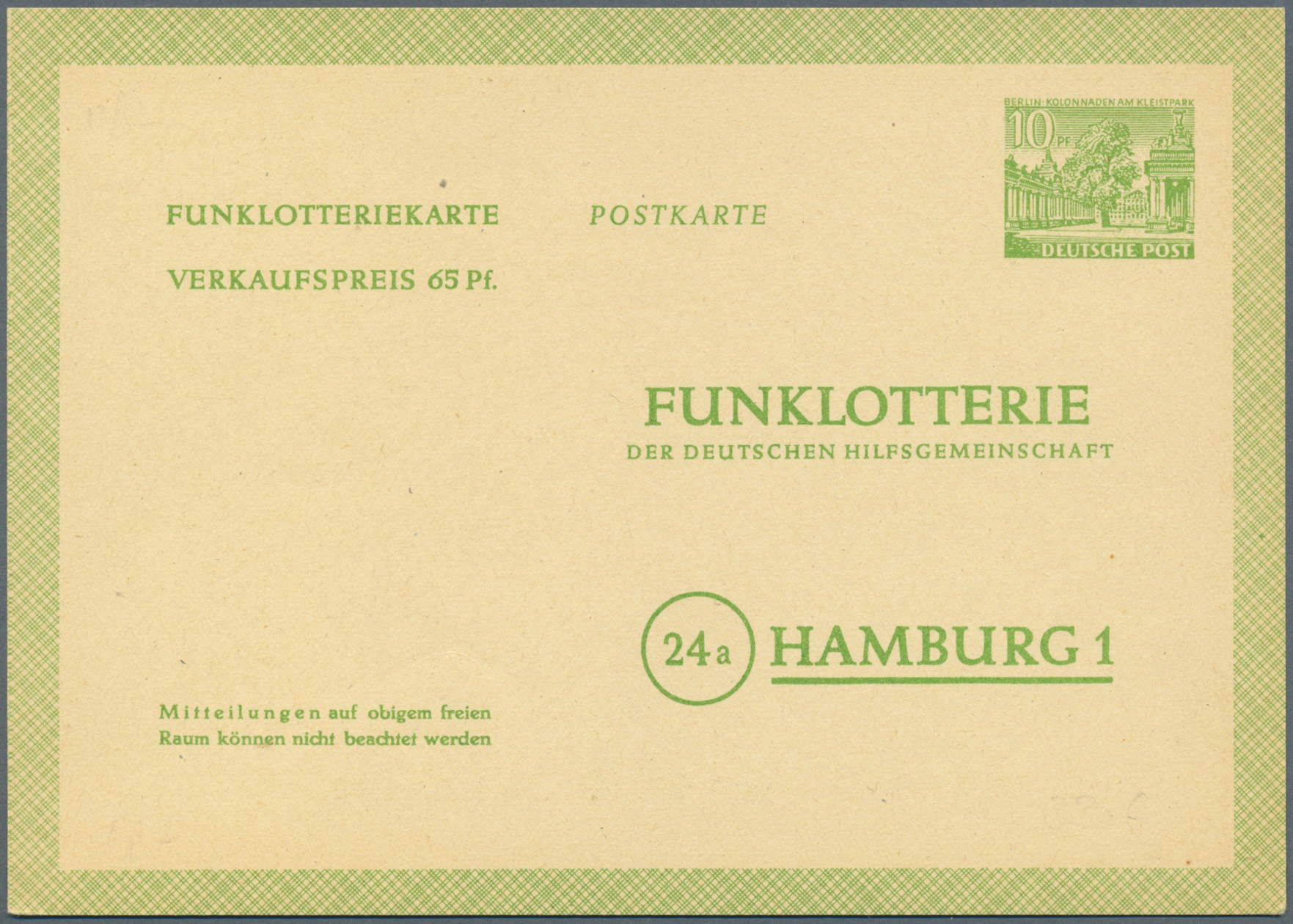 Lot 24302 - berlin - ganzsachen  -  Auktionshaus Christoph Gärtner GmbH & Co. KG 50th Auction Anniversary Auction - Day 7