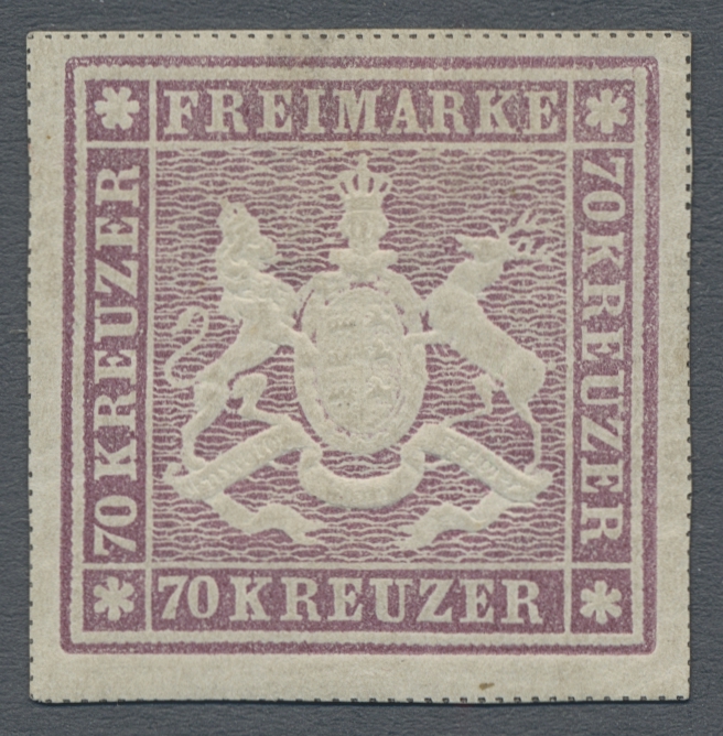 Lot 628 - Württemberg - Marken und Briefe - Auktionshaus Edgar Mohrmann & Co. Internat. Briefmarken-Auktionen GmhH Auction #211 Lot 628 - Württemberg - Marken und Briefe - Auktionshaus Edgar Mohrmann & Co. Internat. Briefmarken-Auktionen GmhH Auction #211