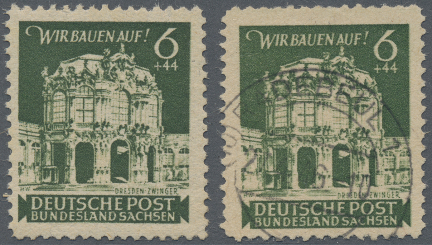 Stamp Auction Sowjetische Zone OstSachsen Sale 46 Single lots