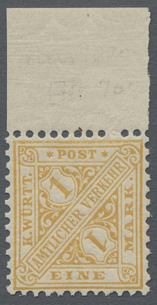 Lot 630 - Württemberg - Marken und Briefe - Auktionshaus Edgar Mohrmann & Co. Internat. Briefmarken-Auktionen GmhH Auction #211 Lot 630 - Württemberg - Marken und Briefe - Auktionshaus Edgar Mohrmann & Co. Internat. Briefmarken-Auktionen GmhH Auction #211