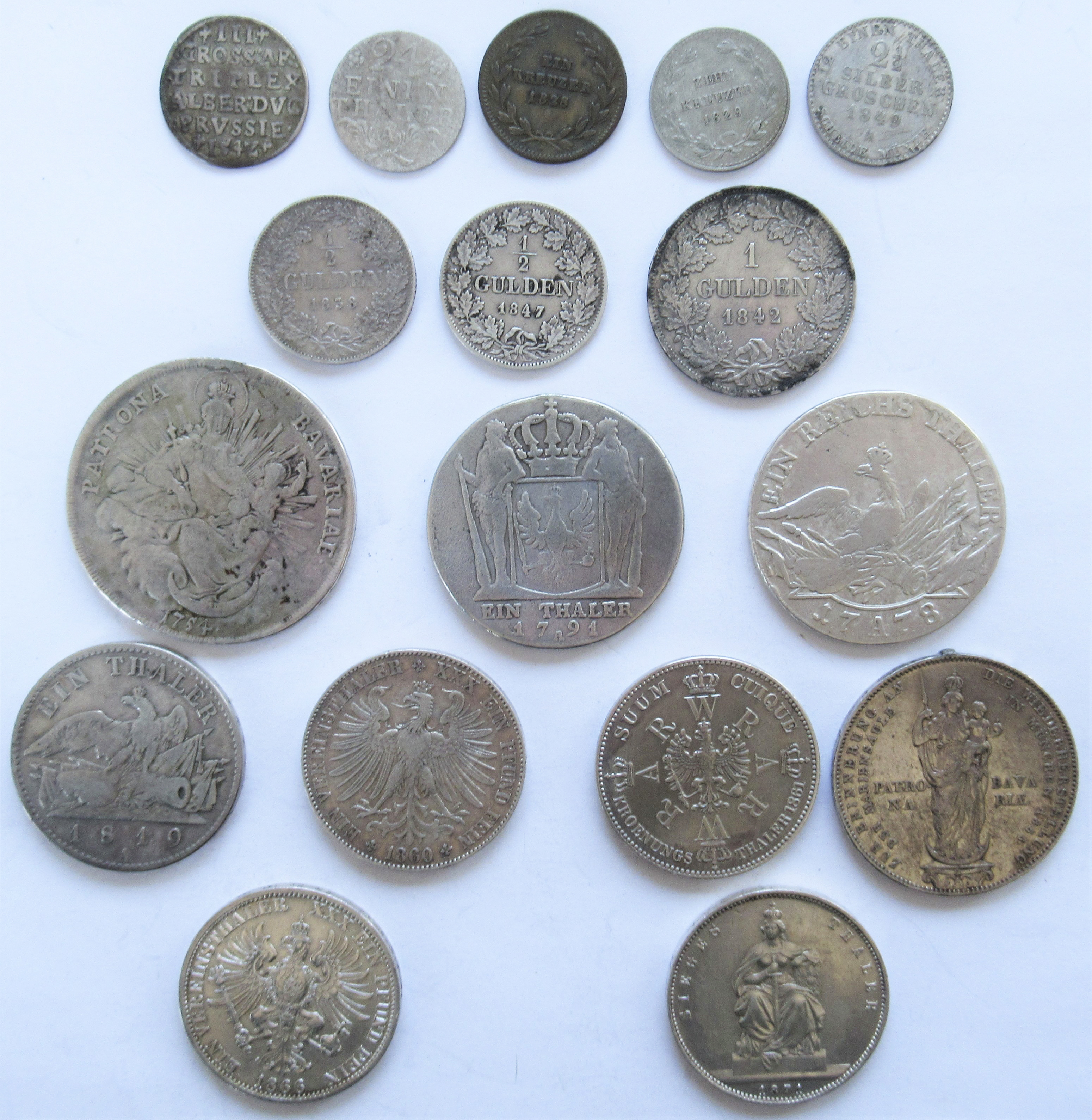 Lot 13439 - Altdeutschland und RDR 1800 - 1871 | Münzen - Auktionshaus Christoph Gärtner GmbH & Co. KG 53rd AUCTION - Day 6 Coins & Banknotes Lot 13439 - Altdeutschland und RDR 1800 - 1871 | Münzen - Auktionshaus Christoph Gärtner GmbH & Co. KG 53rd AUCTION - Day 6 Coins & Banknotes