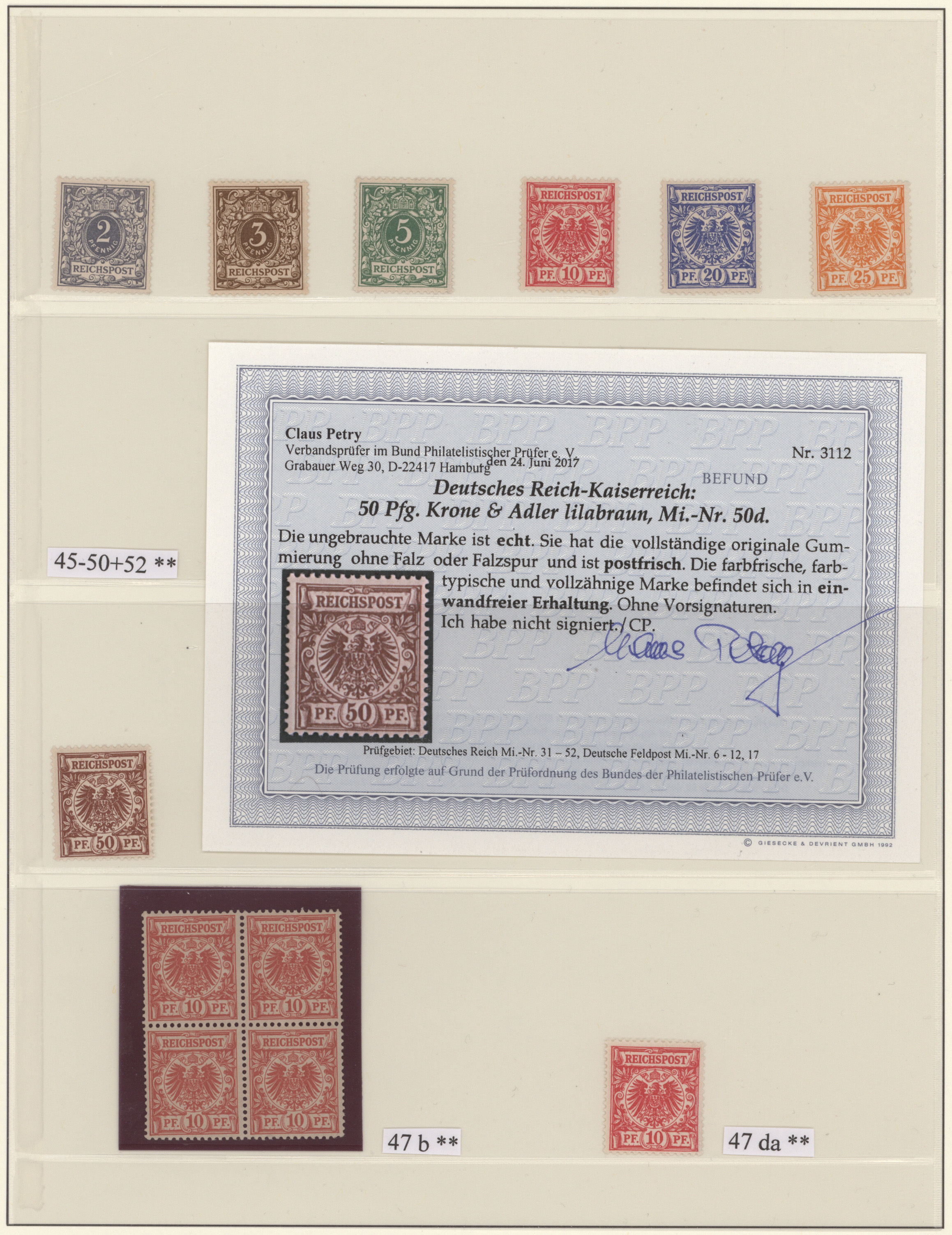 Lot 14024 - Deutsches Reich - Krone / Adler - Auktionshaus Christoph Gärtner GmbH & Co. KG 58th AUCTION - Day 5 Lot 14024 - Deutsches Reich - Krone / Adler - Auktionshaus Christoph Gärtner GmbH & Co. KG 58th AUCTION - Day 5