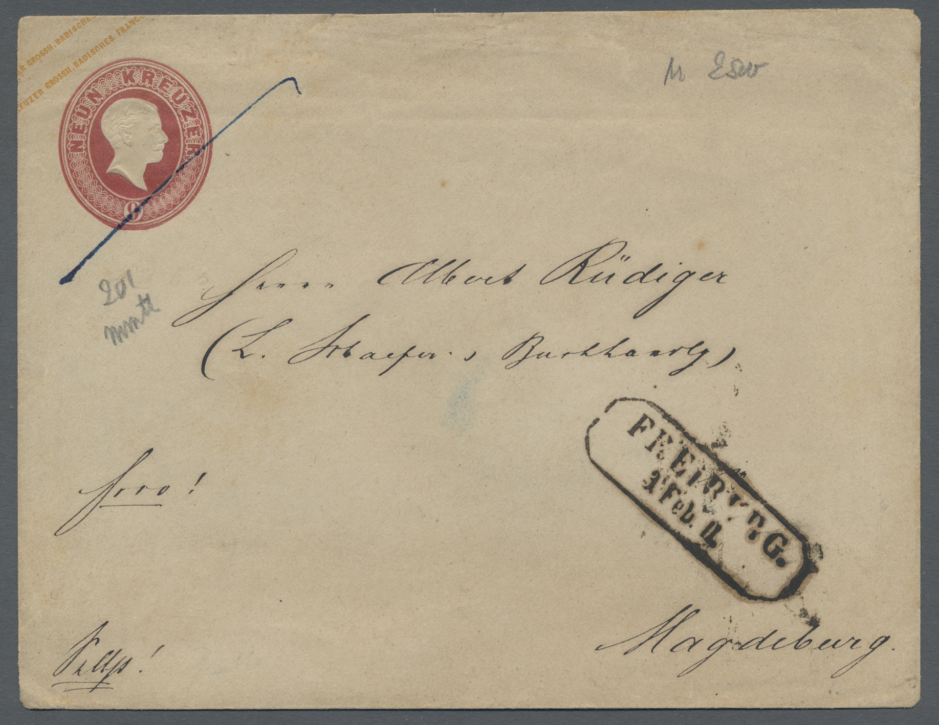 Lot 2058 - Baden - Marken und Briefe  -   Auction #211