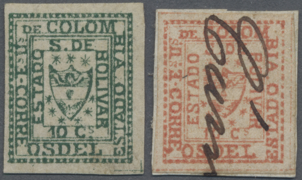Lot 03005 - Kolumbien - Departamentos: Bolivar - Auktionshaus Christoph Gärtner GmbH & Co. KG 57th AUCTION - Day 2 Lot 03005 - Kolumbien - Departamentos: Bolivar - Auktionshaus Christoph Gärtner GmbH & Co. KG 57th AUCTION - Day 2