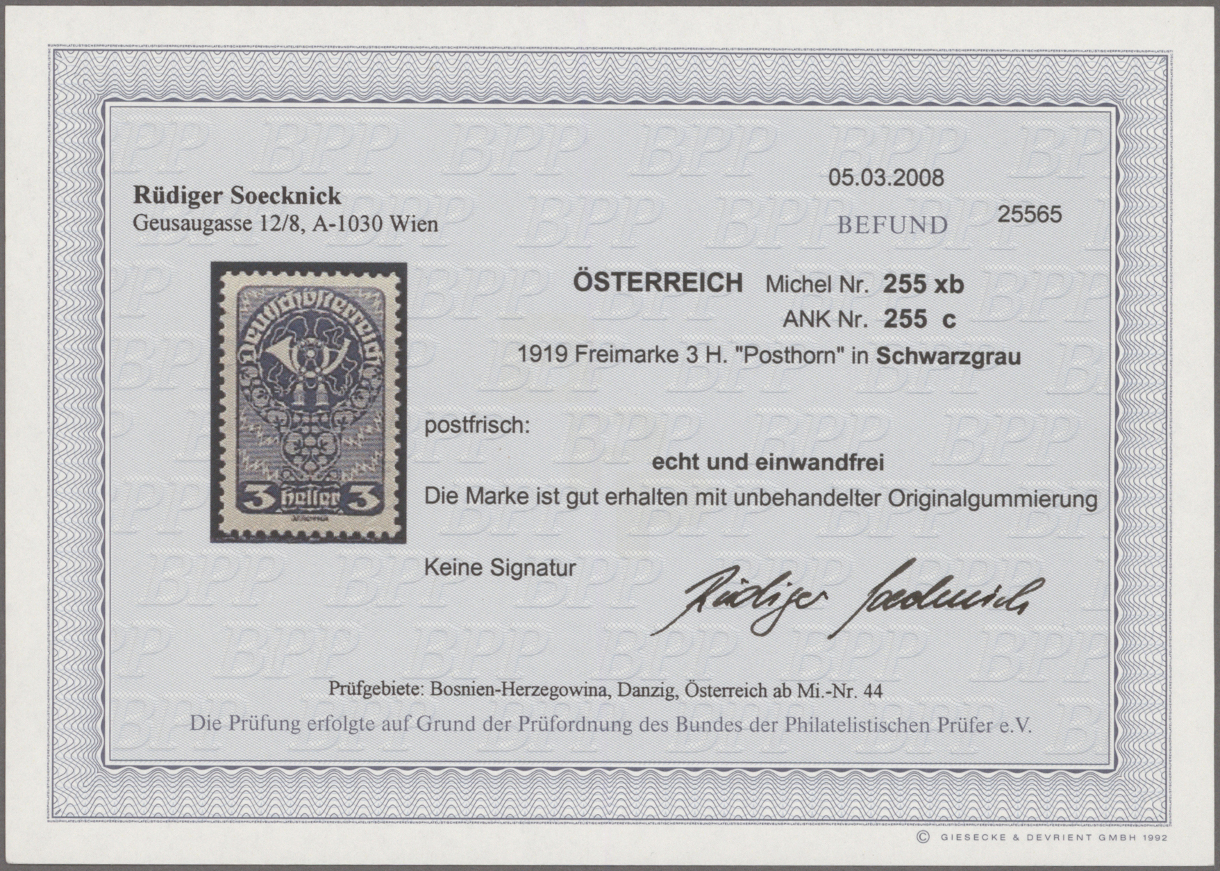 Lot 06649 - österreich  -  Auktionshaus Christoph Gärtner GmbH & Co. KG 53rd AUCTION - Day 4, Collections Overseas, Air & Shipmail, Thematics, Europe