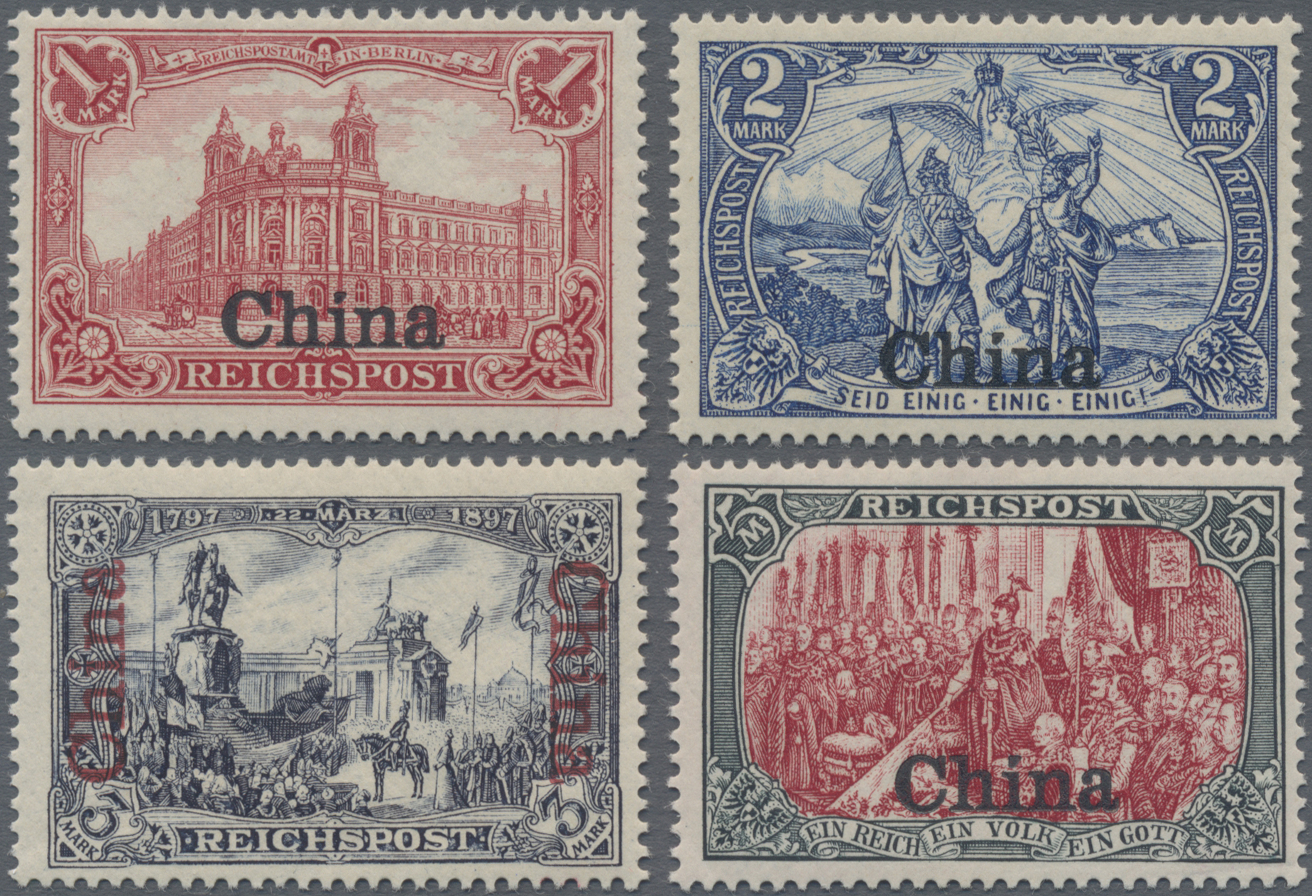 Lot 05126 - deutsche post in china  -  Auktionshaus Christoph Gärtner GmbH & Co. KG 56th AUCTION - Day 3