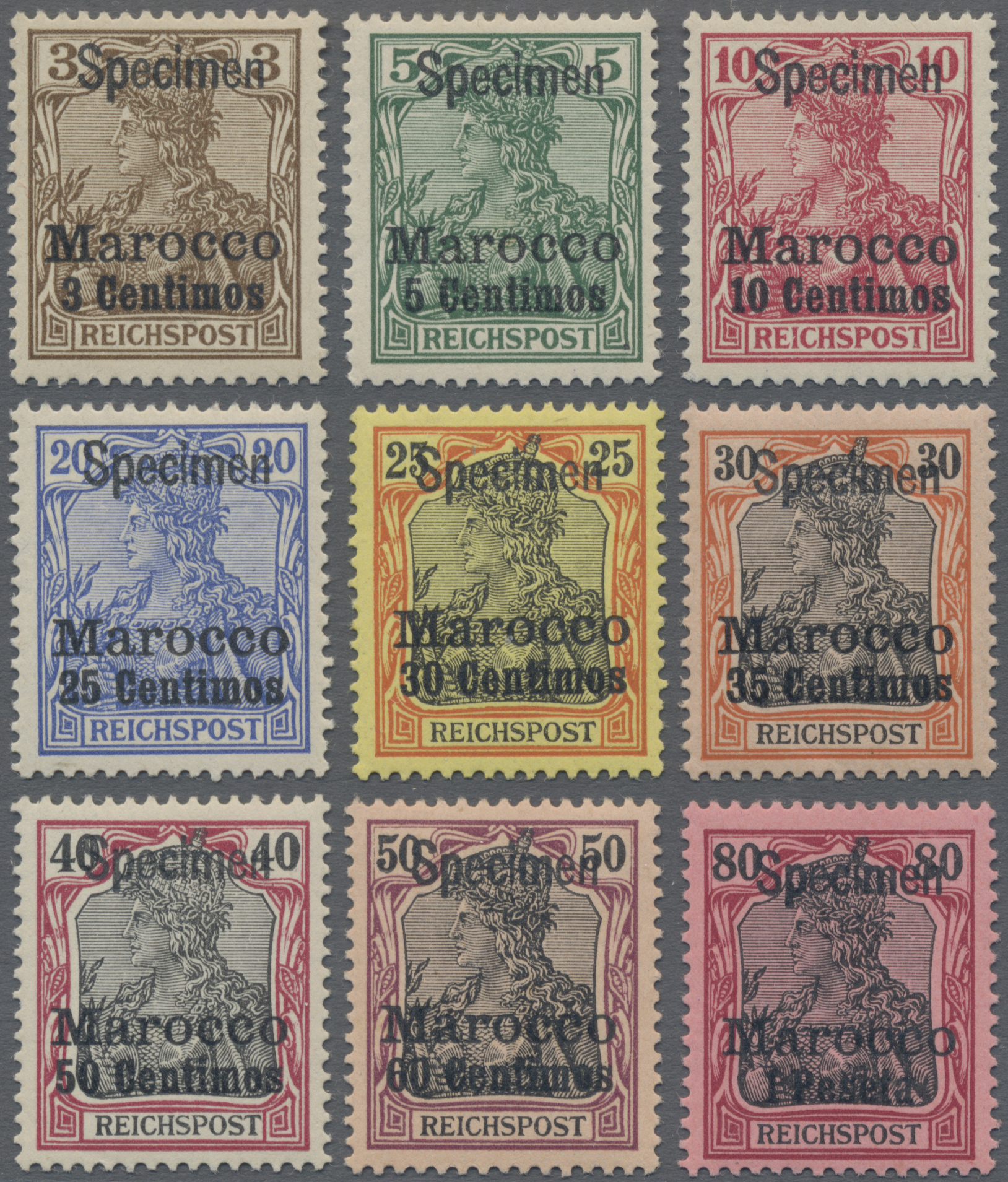 Lot 05446 - deutsche post in marokko  -  Auktionshaus Christoph Gärtner GmbH & Co. KG 58th AUCTION - Day 2