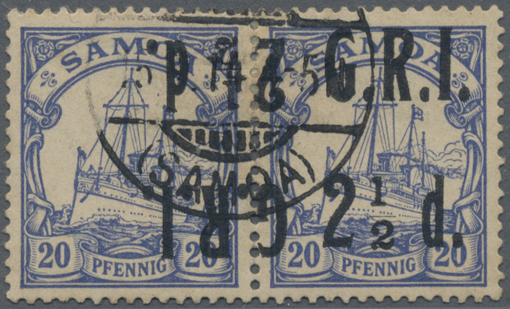 Lot 05812 - Deutsche Kolonien - Samoa - Britische Besetzung  -  Auktionshaus Christoph Gärtner GmbH & Co. KG 57th AUCTION - Day 3